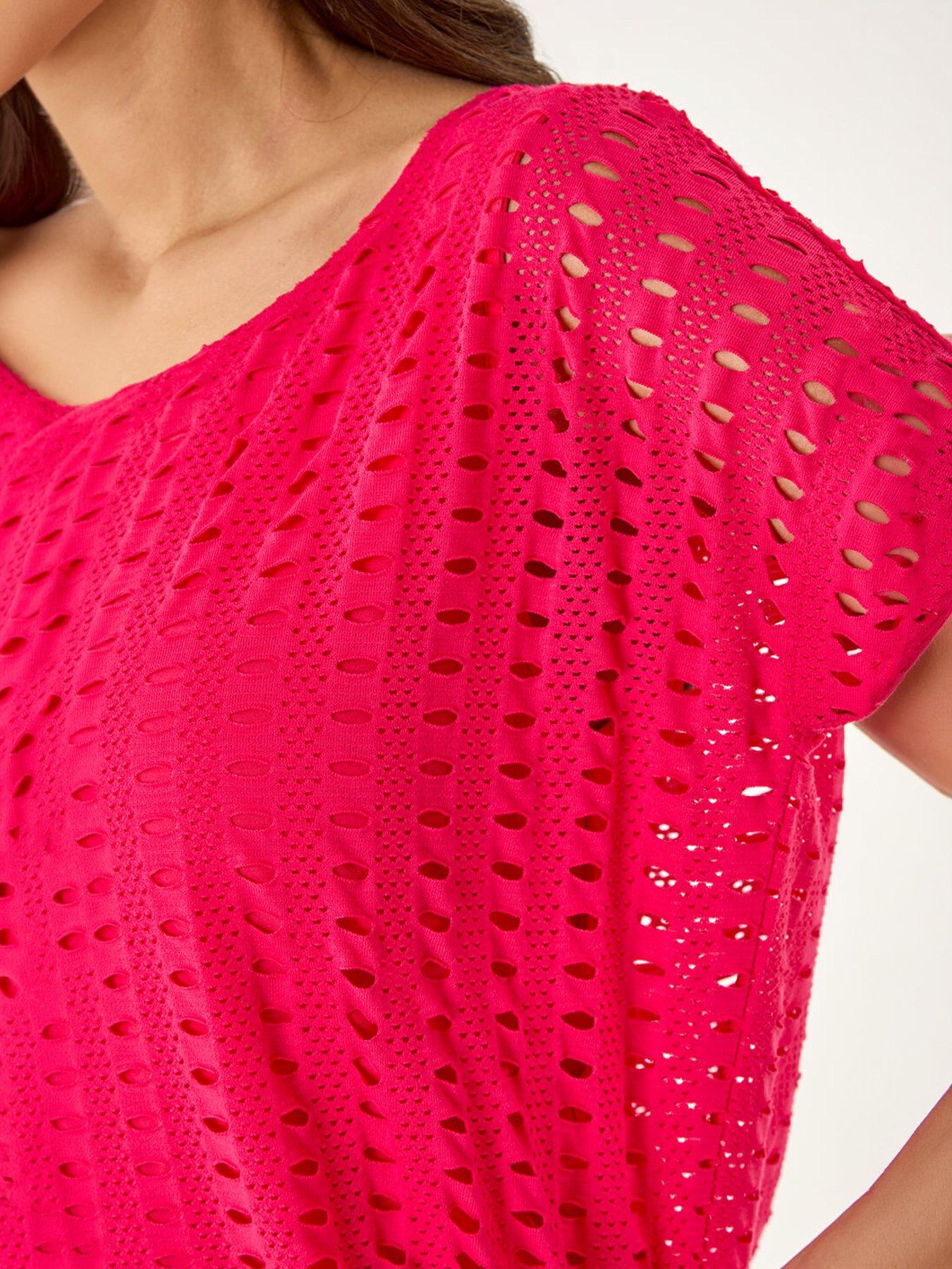 Image 2 of 5 of Roman Cut Out Detail Stretch Top