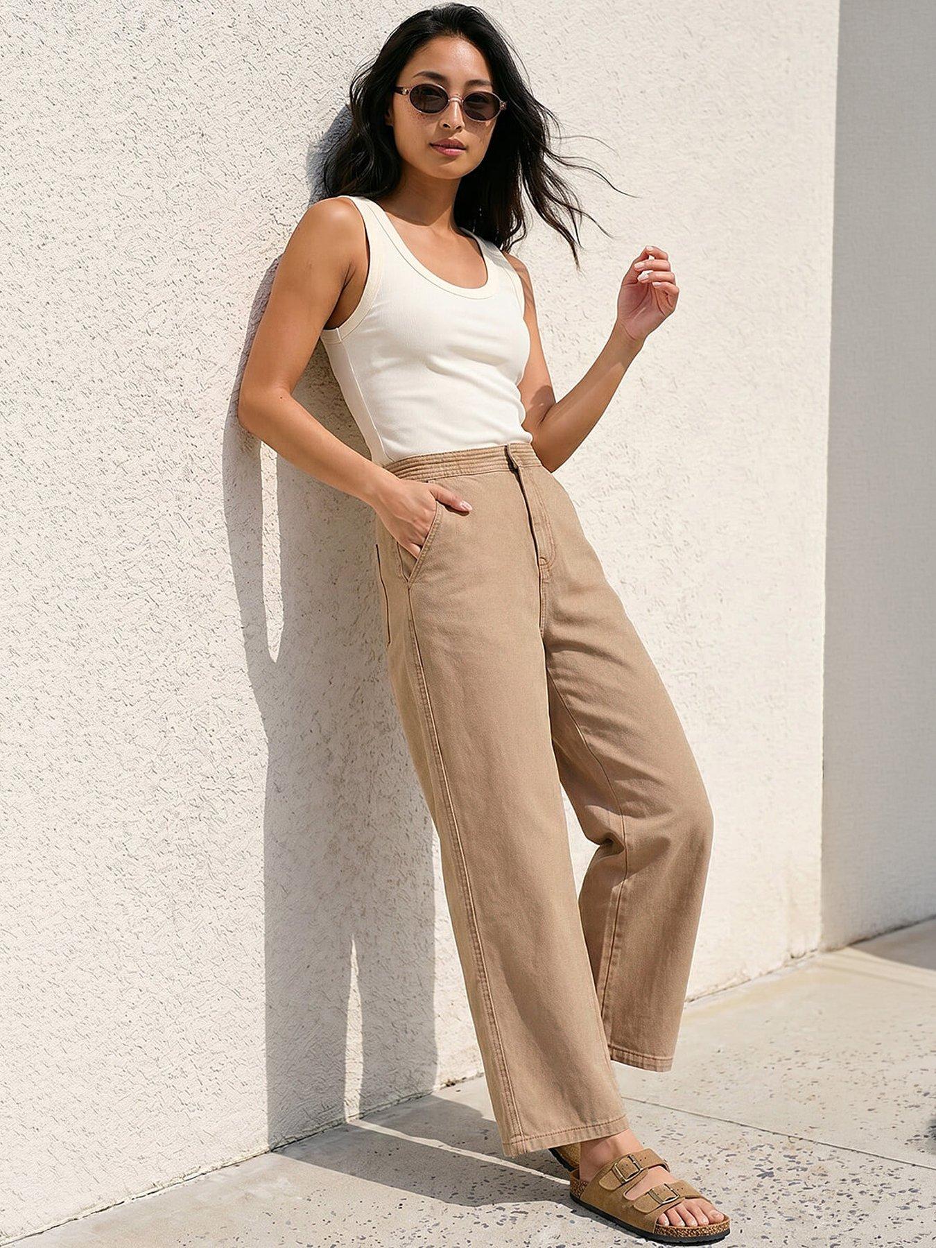 Roman Petite Stitch Detail Trouser