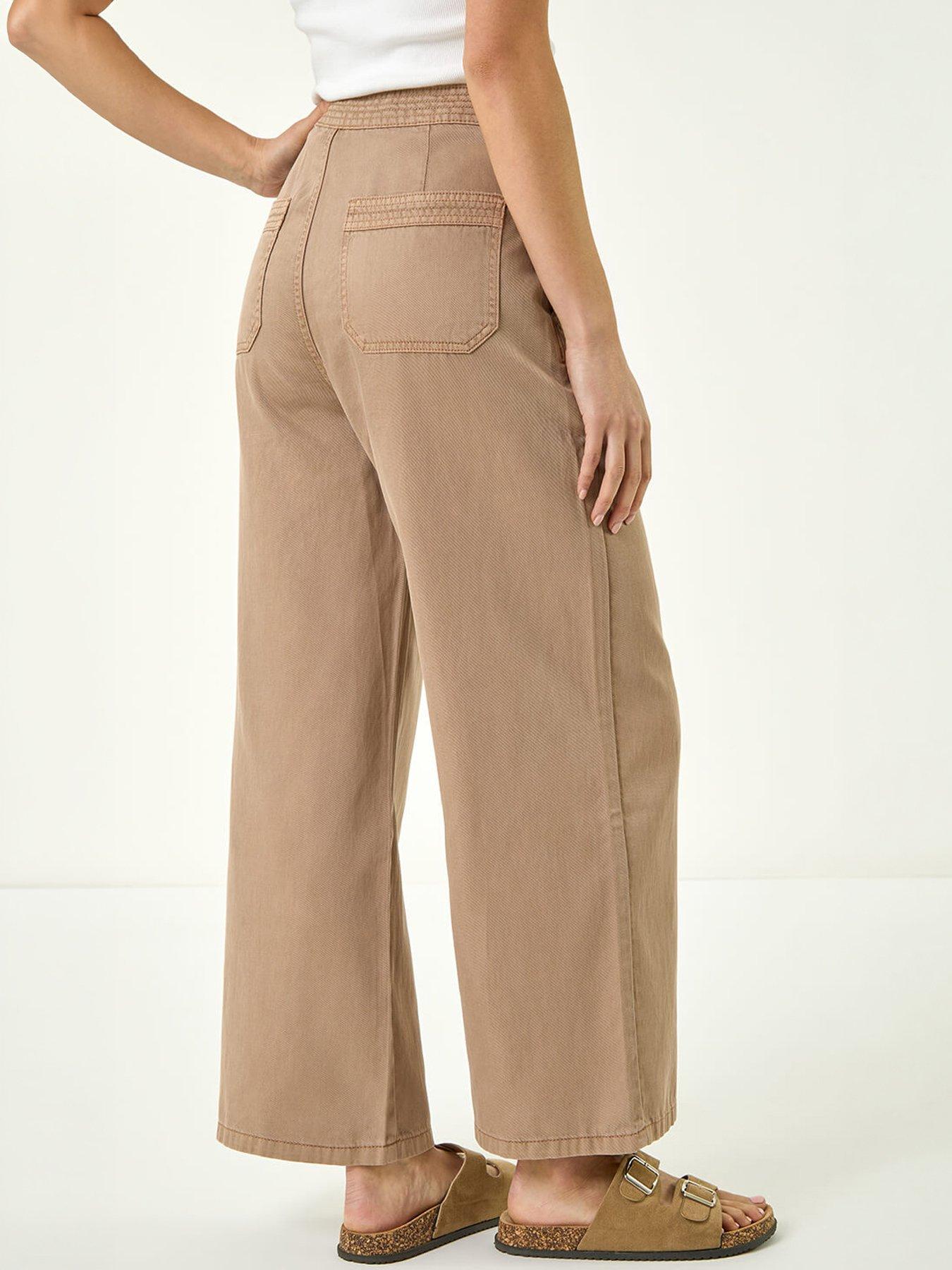 Image 4 of 5 of Roman Petite Stitch Detail Trouser