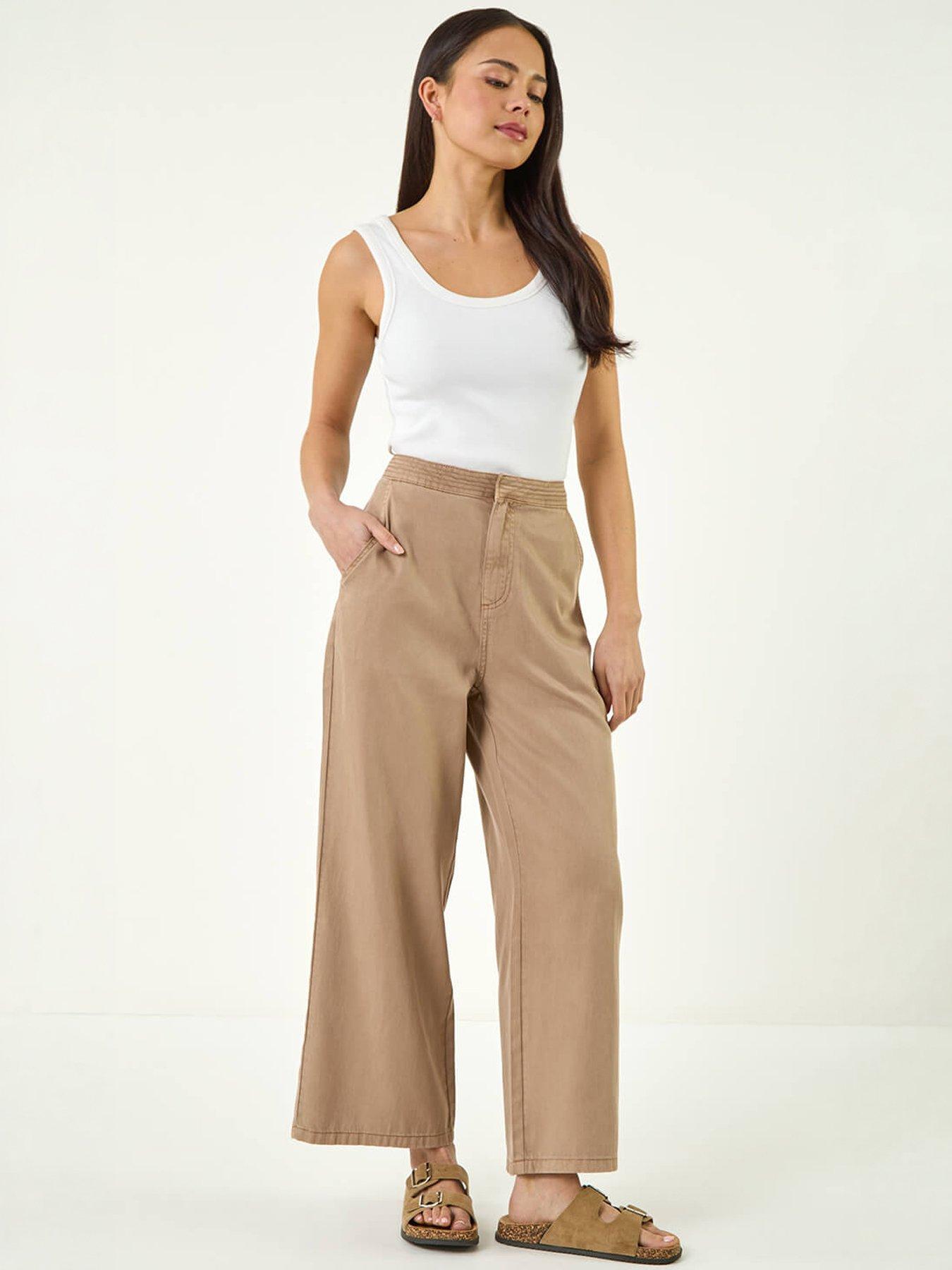 Image 5 of 5 of Roman Petite Stitch Detail Trouser