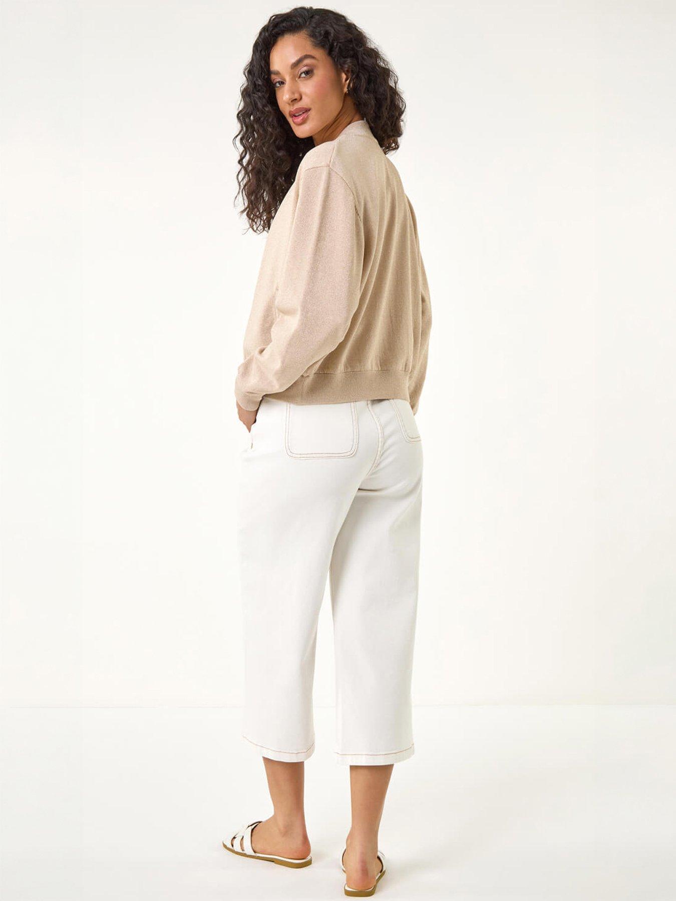 Image 4 of 5 of Roman Dusk Knitted Bomber Jacket