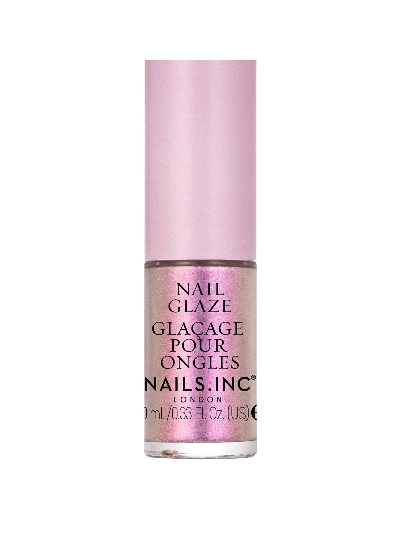 Image 1 of 6 of Nails Inc Nails Inc Chrome Glow Chrome Nail Glaze Easy Donut Effect Nails, Chrome Nail Powder and Sponge Set