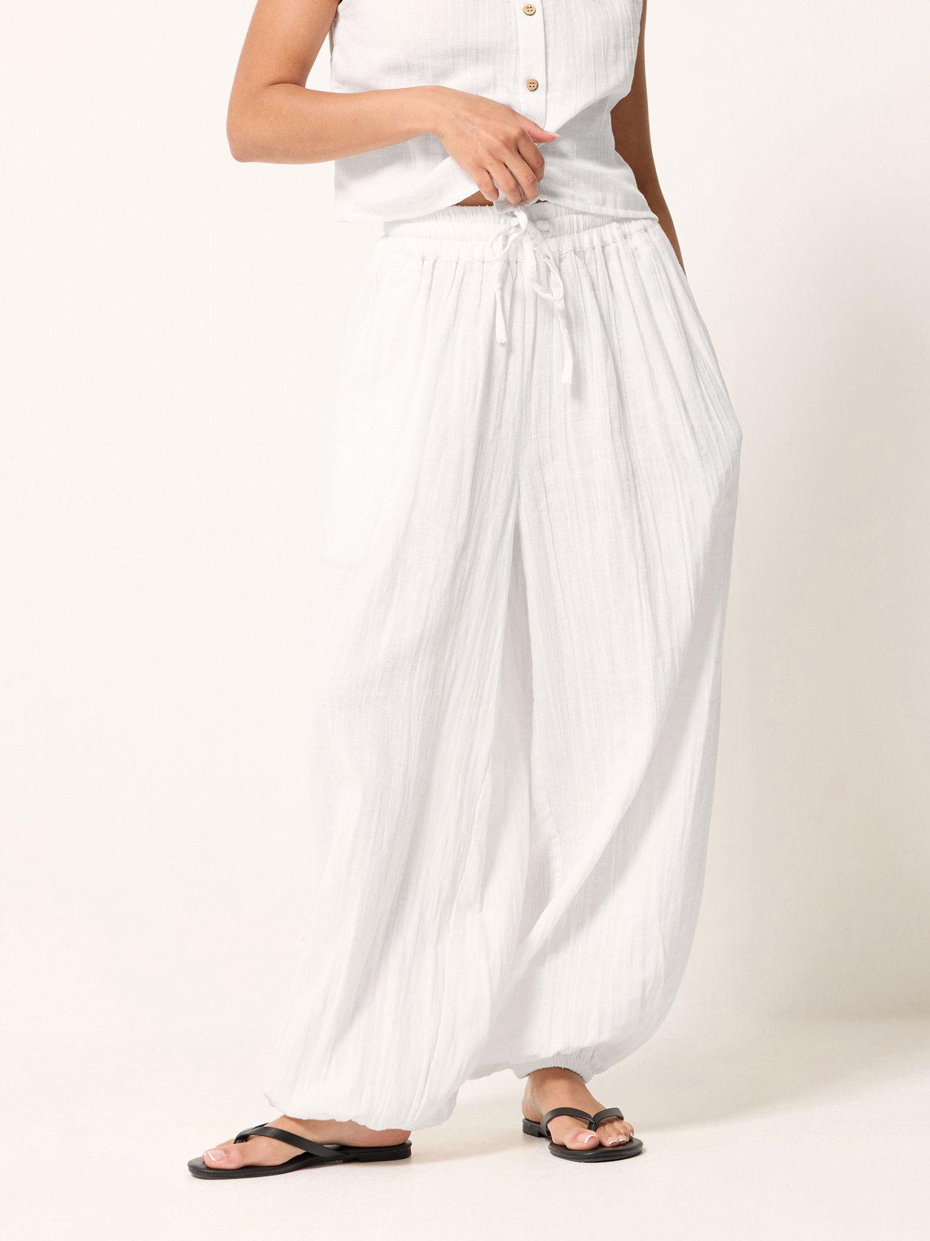 PixieGirl Petite Stripe Balloon Trousers