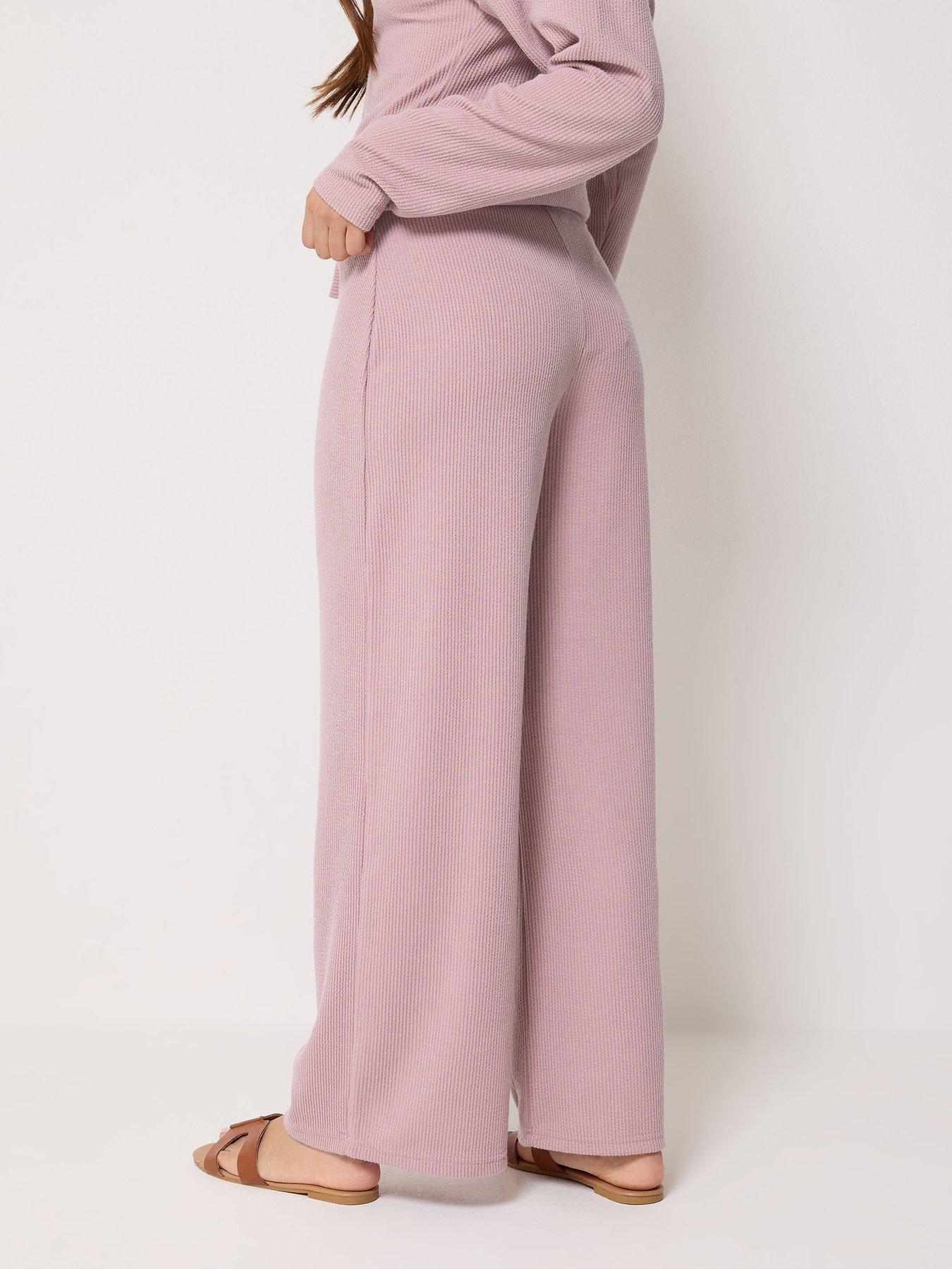 pixiegirl-petite-soft-touch-wide-leg-trousers-pinkstillFront