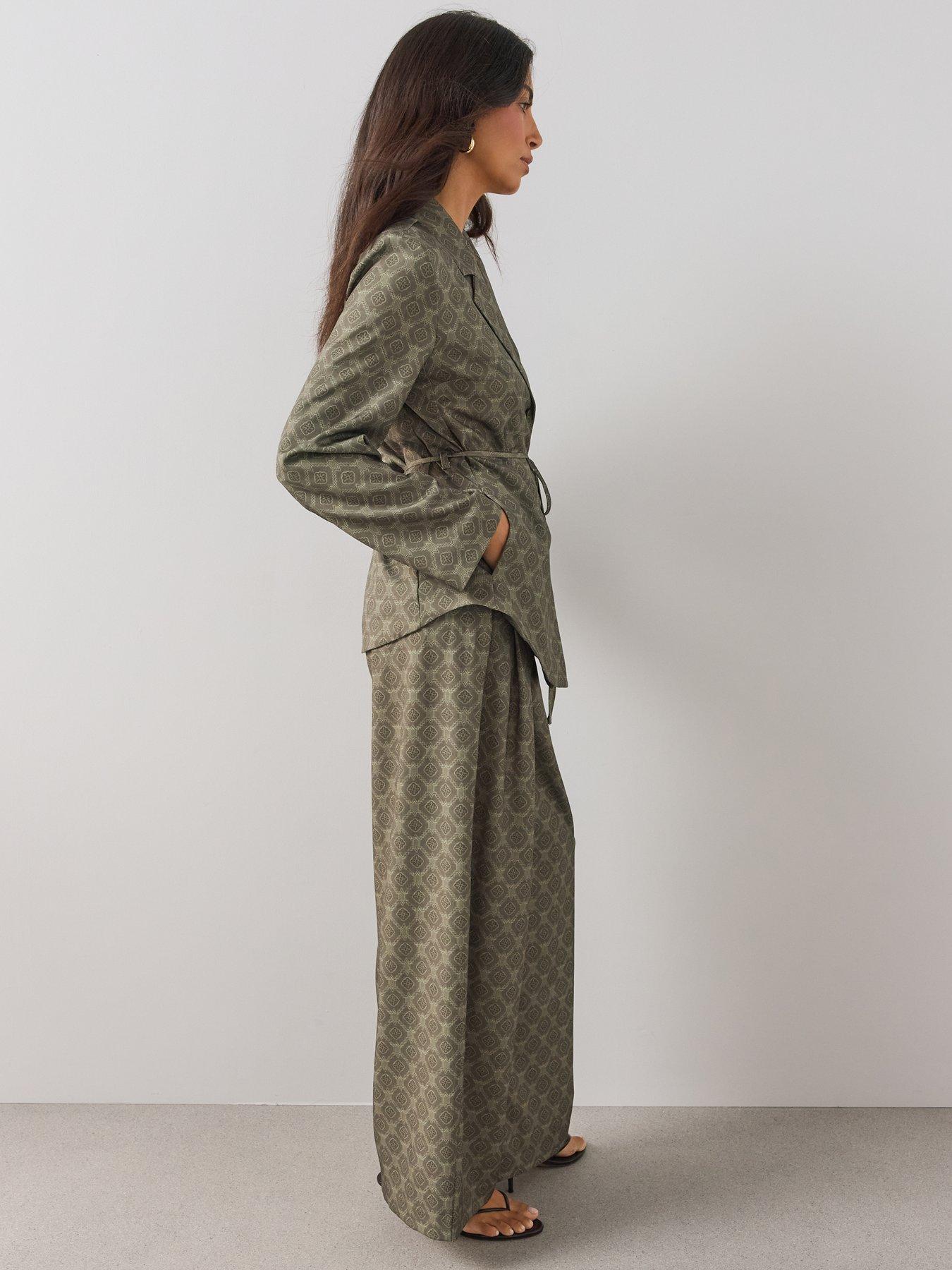Image 5 of 7 of The Very Collection Women's Printed Long Sleeve Co-Ord Jacket - Print