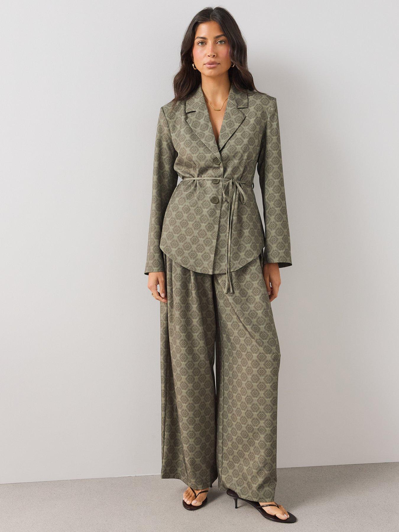 Image 6 of 7 of The Very Collection Women's Printed Long Sleeve Co-Ord Jacket - Print