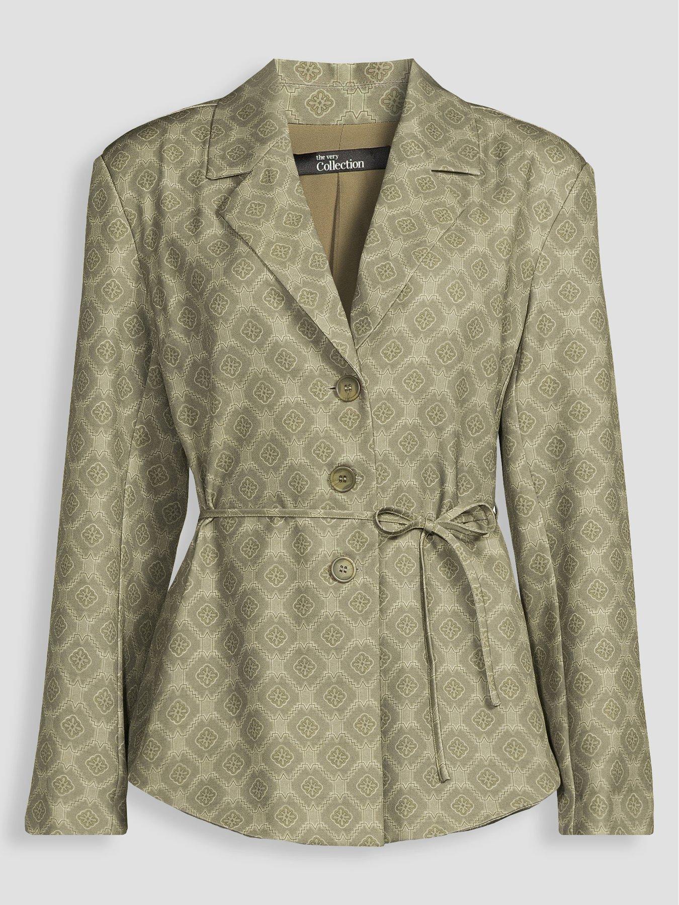 Image 7 of 7 of The Very Collection Women's Printed Long Sleeve Co-Ord Jacket - Print