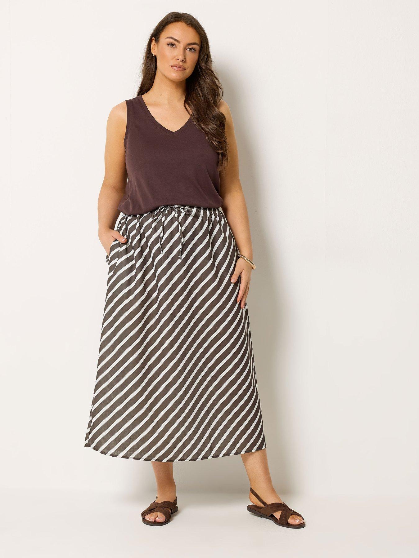 yours-curve-satin-midi-skirtback