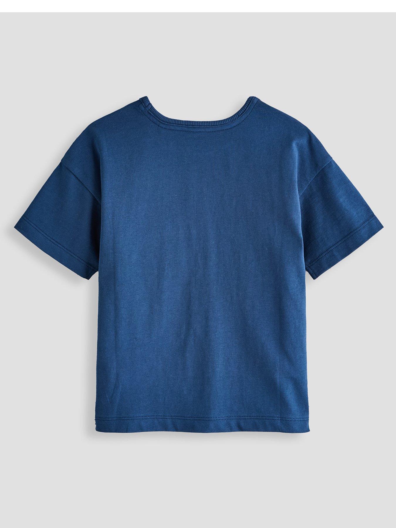 Image 2 of 5 of The Very Collection New York Appliqu&eacute; Graphic T-Shirt (9 months - 7 years) - Blue