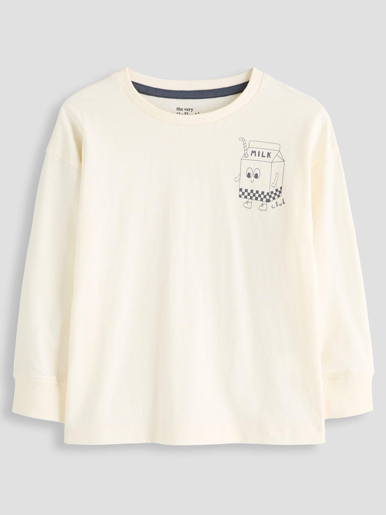 Image 3 of 5 of The Very Collection Boys' Cotton Rich 3 Pack Food Character Tshirts (9 months - 7 years) - Multi