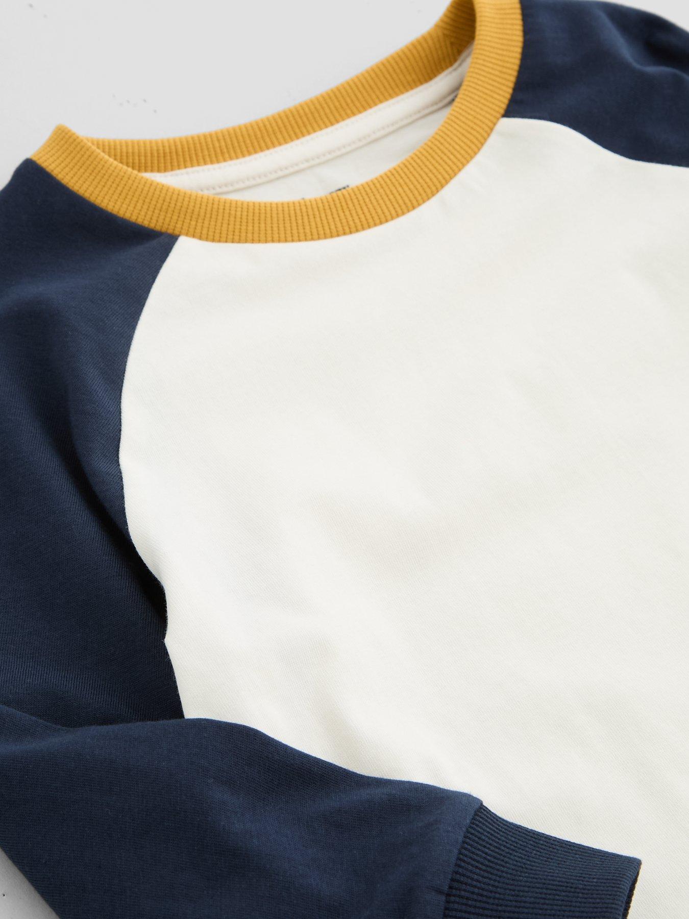 Image 5 of 5 of The Very Collection Boys' 2 Pack Raglan Sleeve Long Sleeve T-Shirts (9 months - 7 years) - Multi