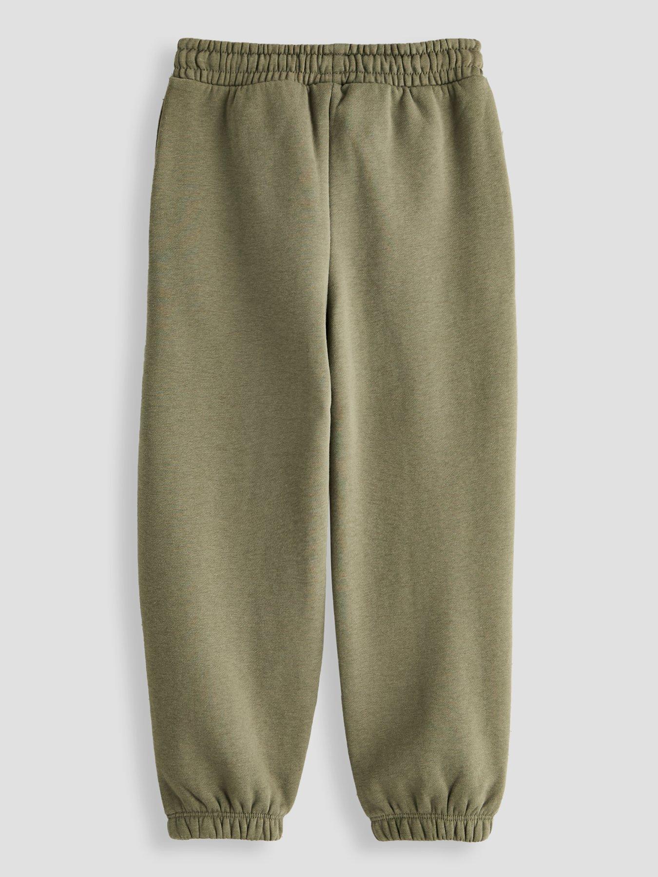 Image 2 of 5 of The Very Collection Boys' Cotton Rich Joggers (9 months - 7 years) - Green