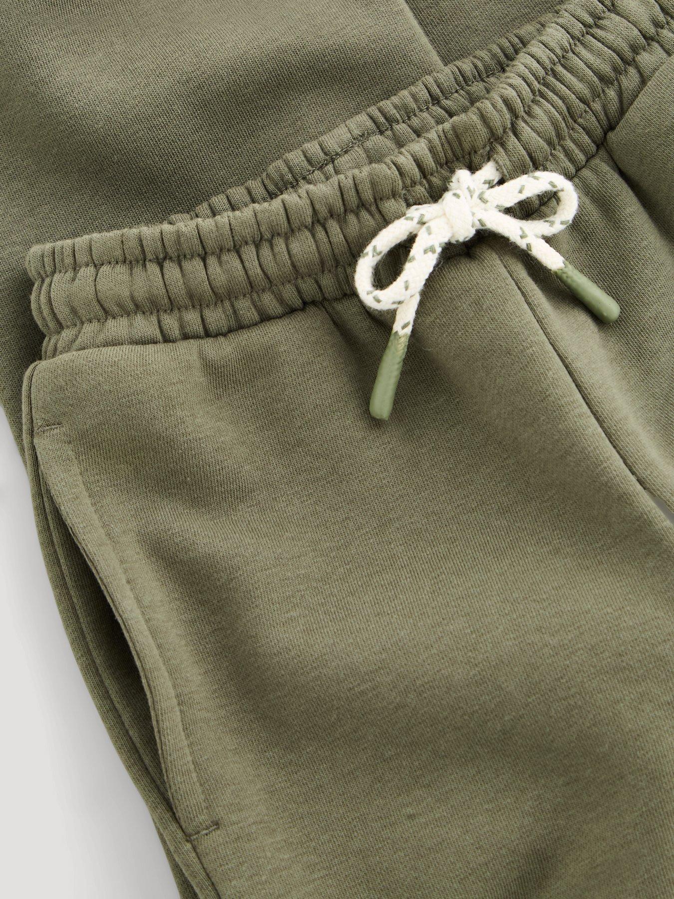 Image 3 of 5 of The Very Collection Boys' Cotton Rich Joggers (9 months - 7 years) - Green