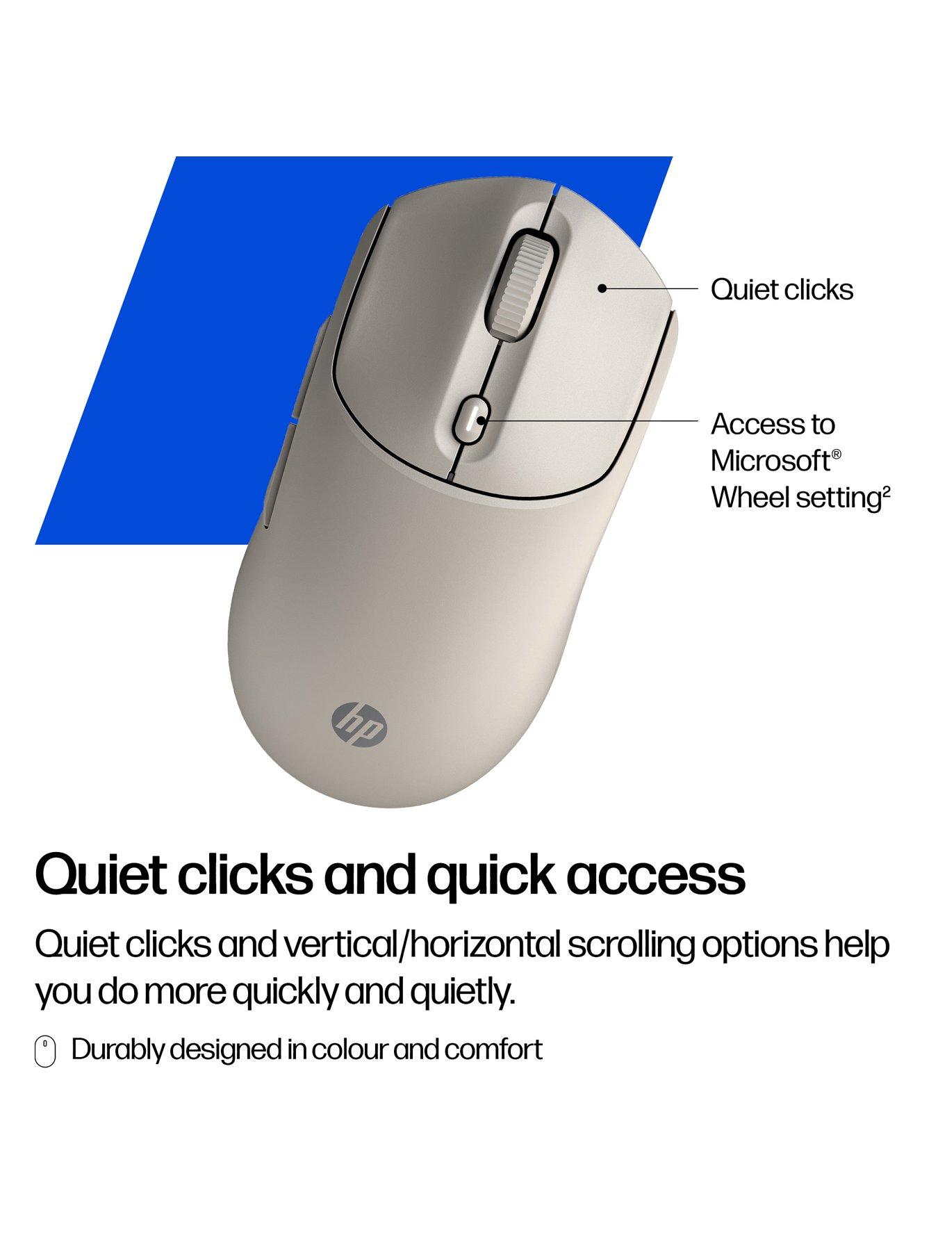 Image 7 of 7 of HP HP 400 Quiet Maple Wireless Mouse