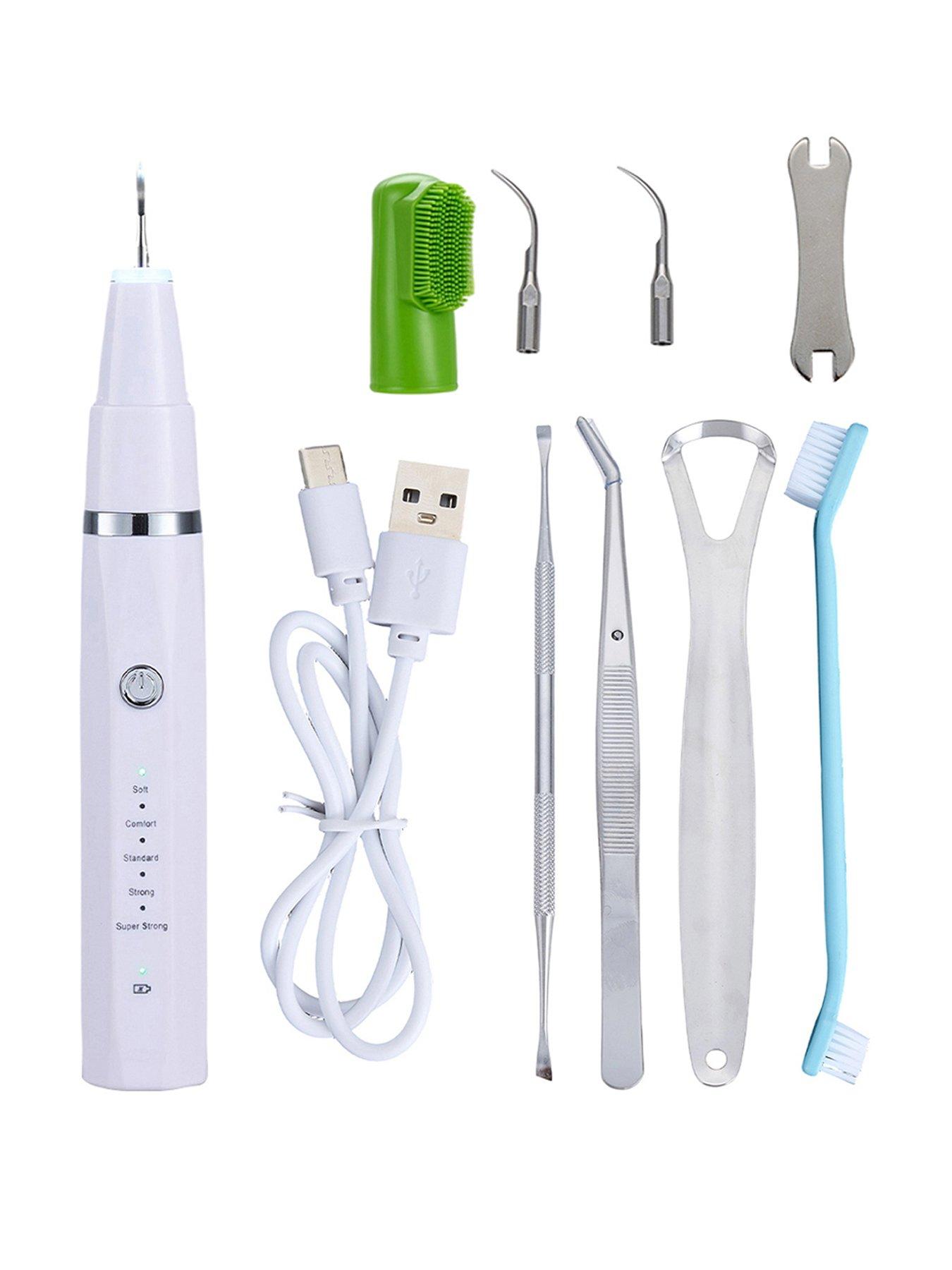 Image 2 of 7 of Living and Home White Pet Teeth Cleaning Kit