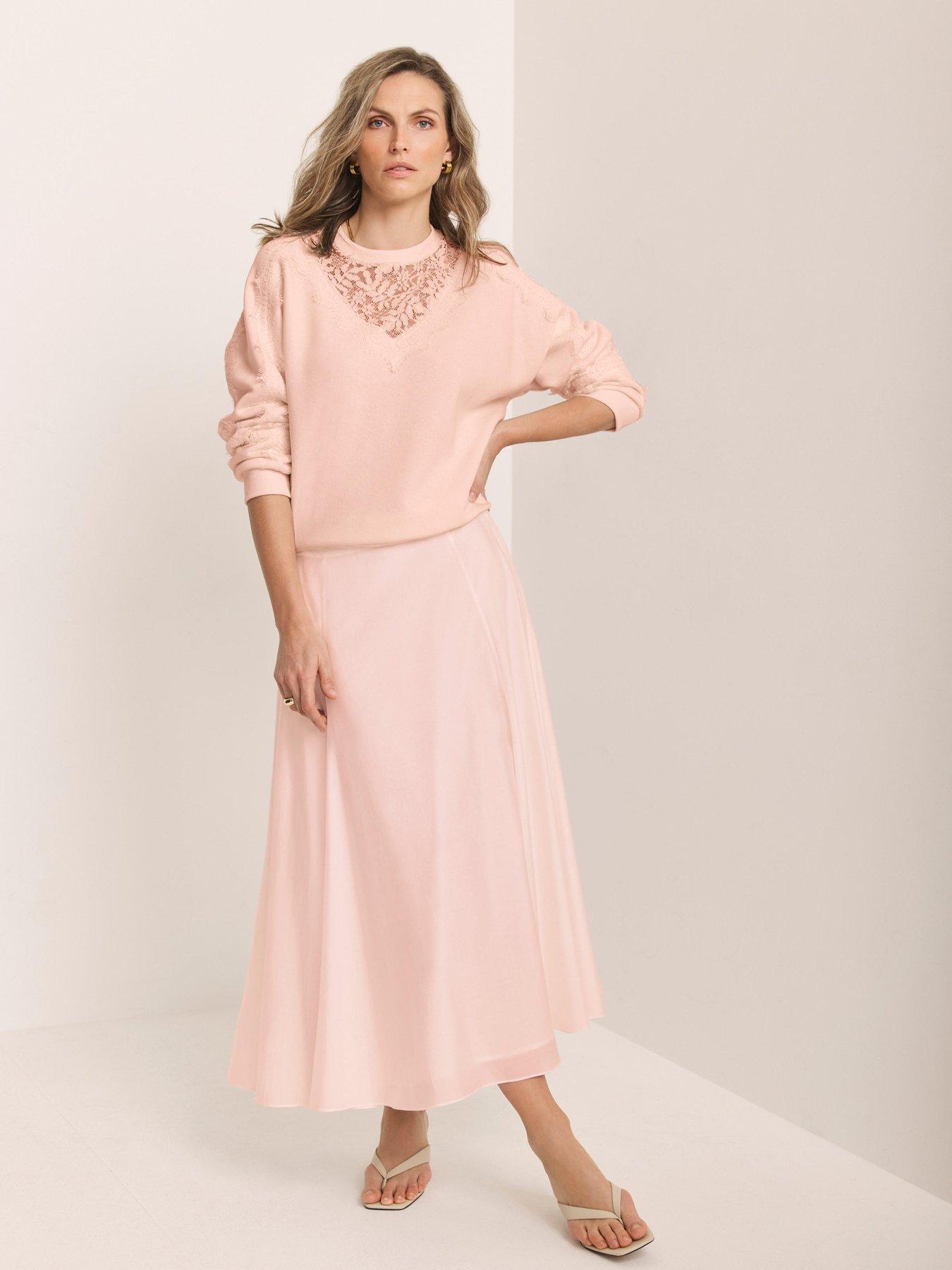 mint-velvet-light-pink-aline-skirtfront