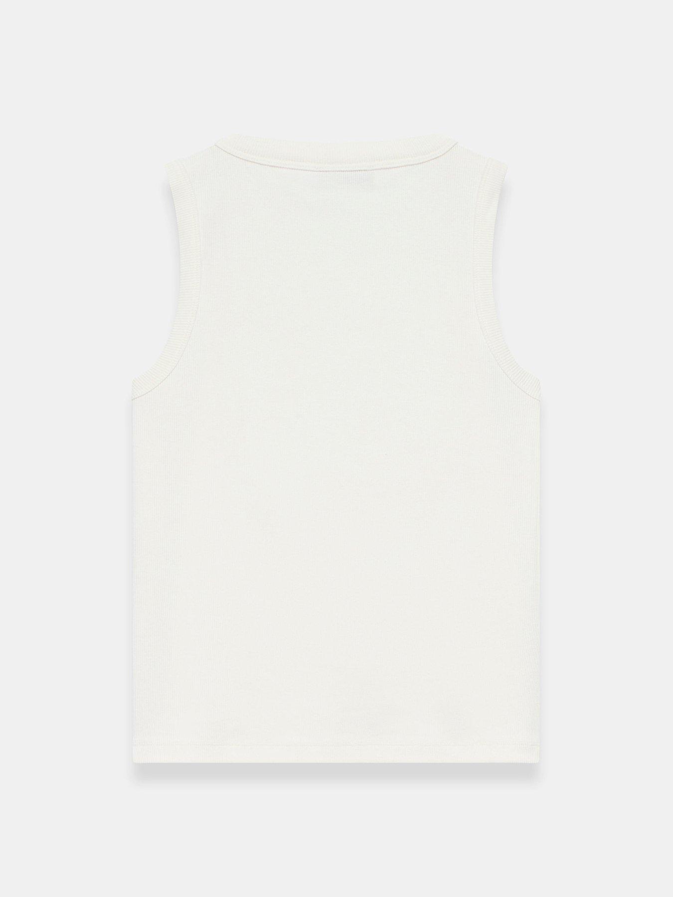Image 6 of 6 of Mint Velvet Ivory Flower Vest Top