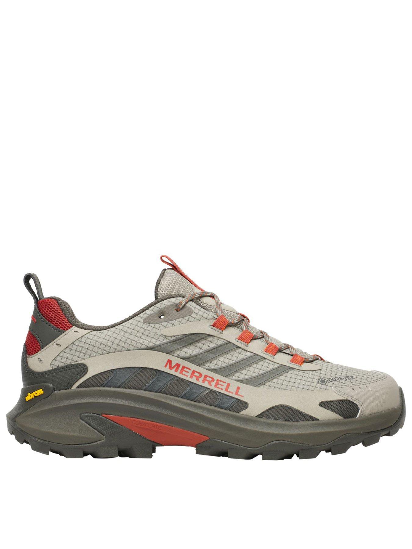 Merrell Mens Moab Speed 2 Goretex Hiking Shoes - Grey