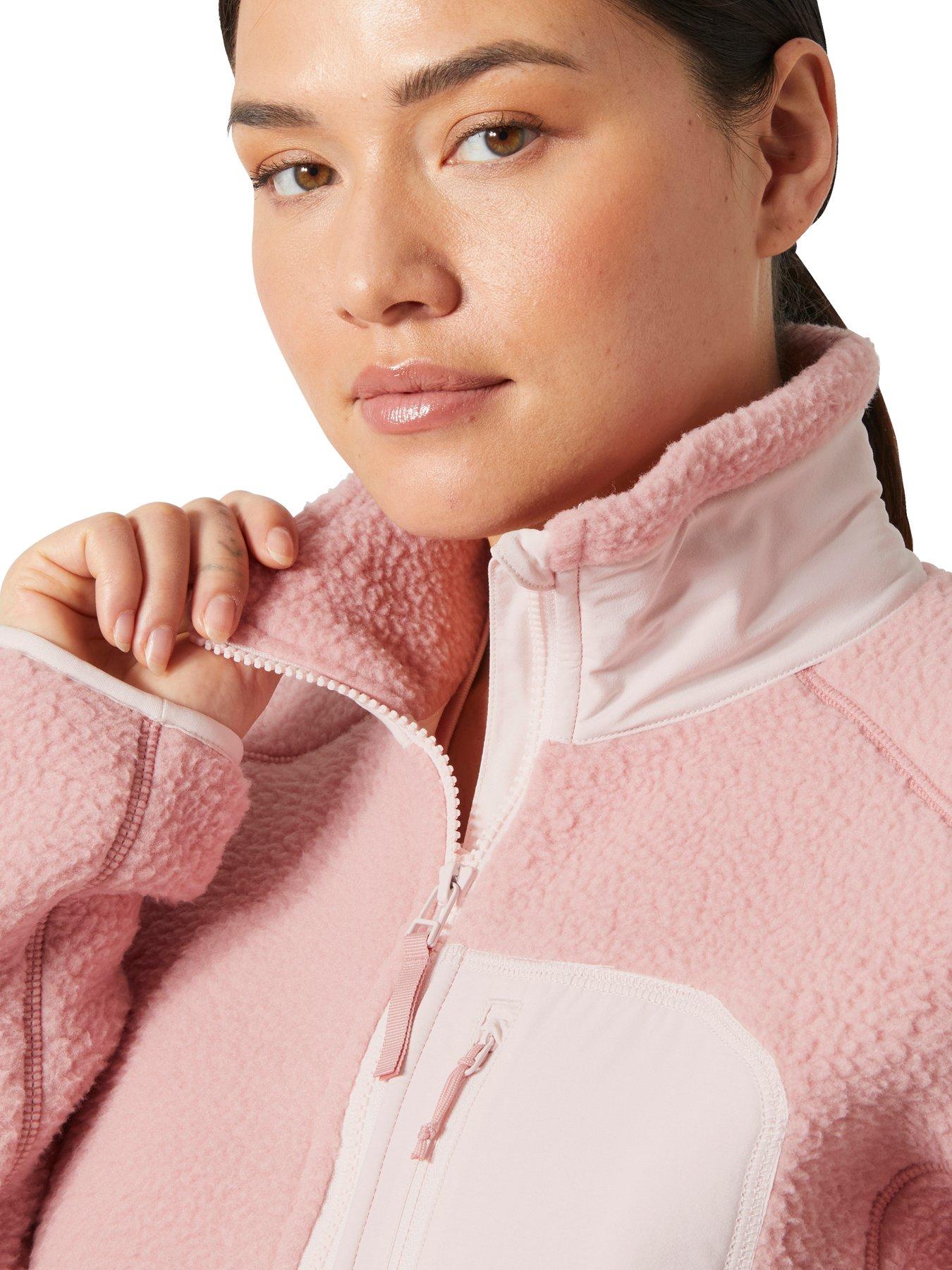 Image 4 of 4 of Helly Hansen Womens Imperial Pile Block Fleece Jacket - Dusky Pink