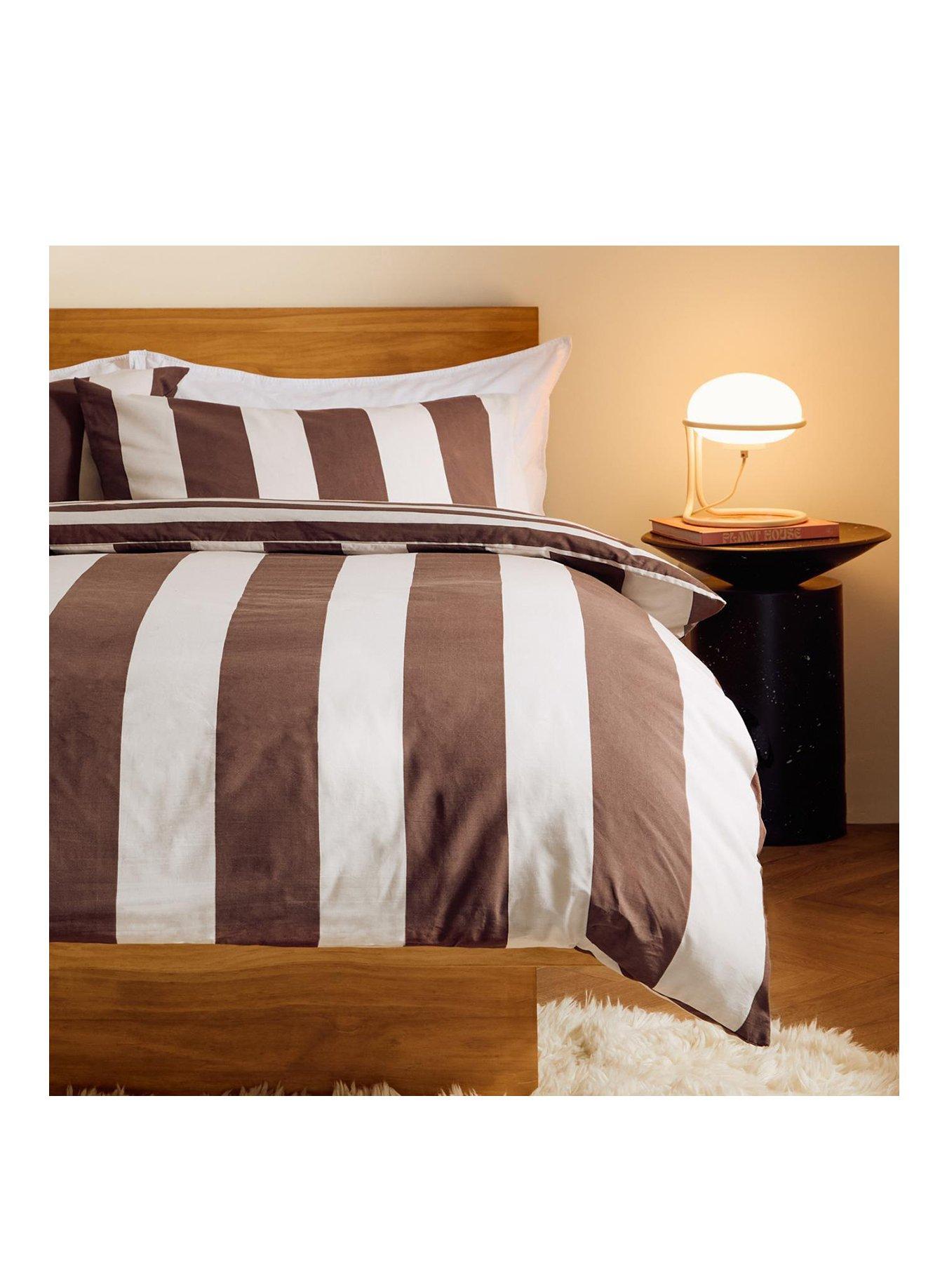 Image 2 of 3 of Made Donni King Duvet Set Chocolate