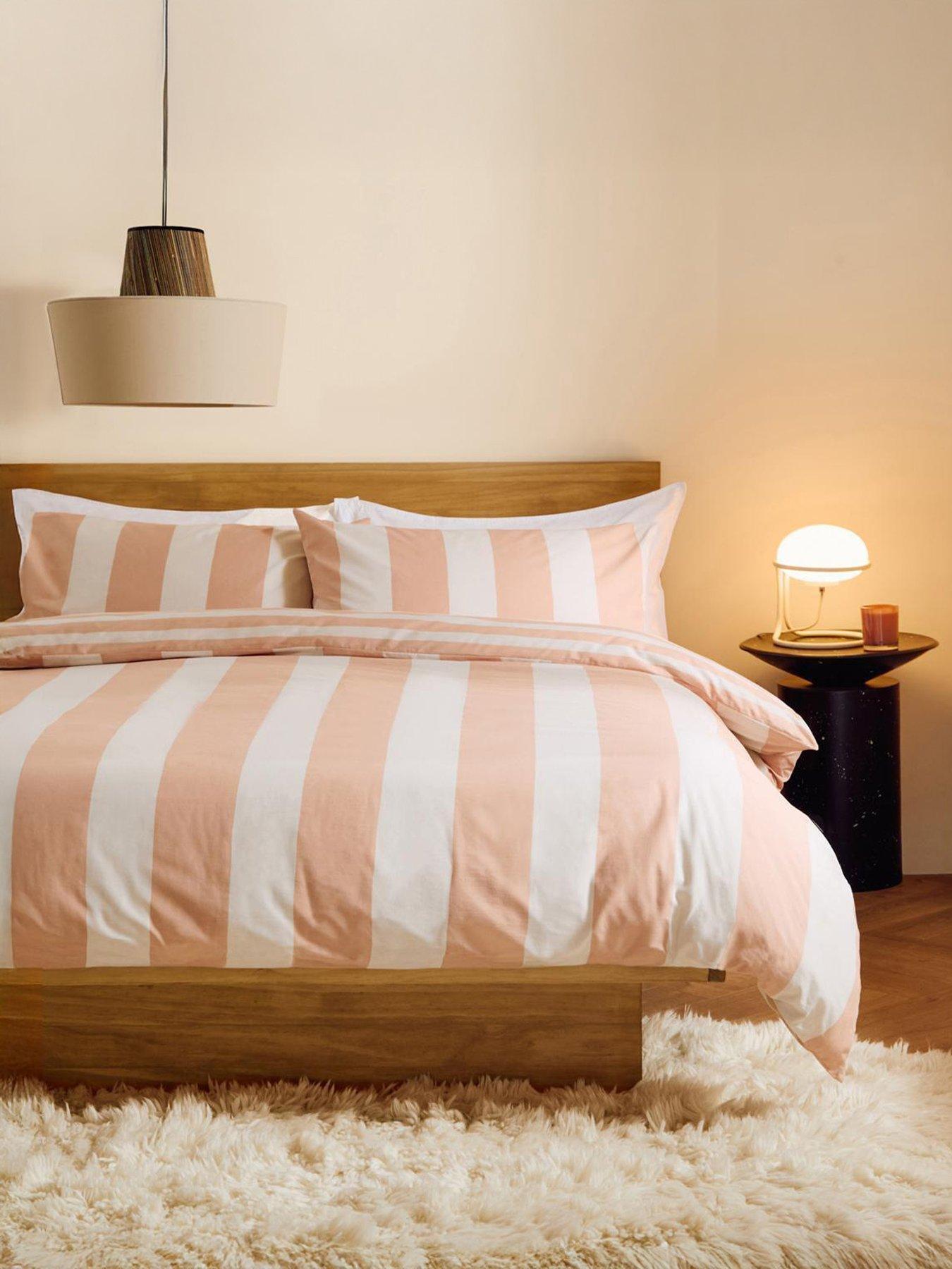 Made Donni Double Duvet Set Clay Pink
