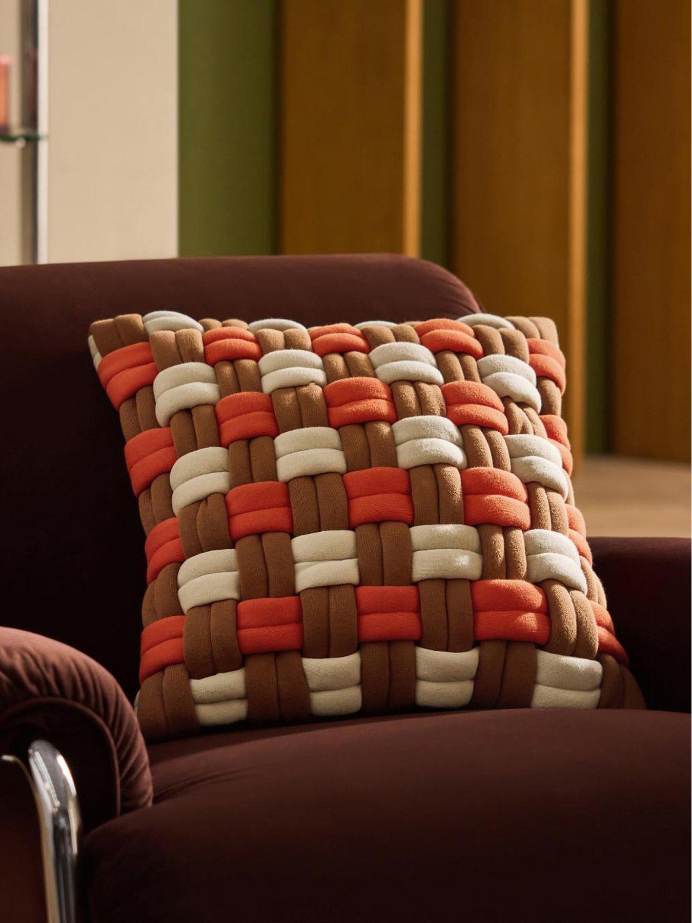 Made Morven 45x45 Polyester Filled Cushion Caramel