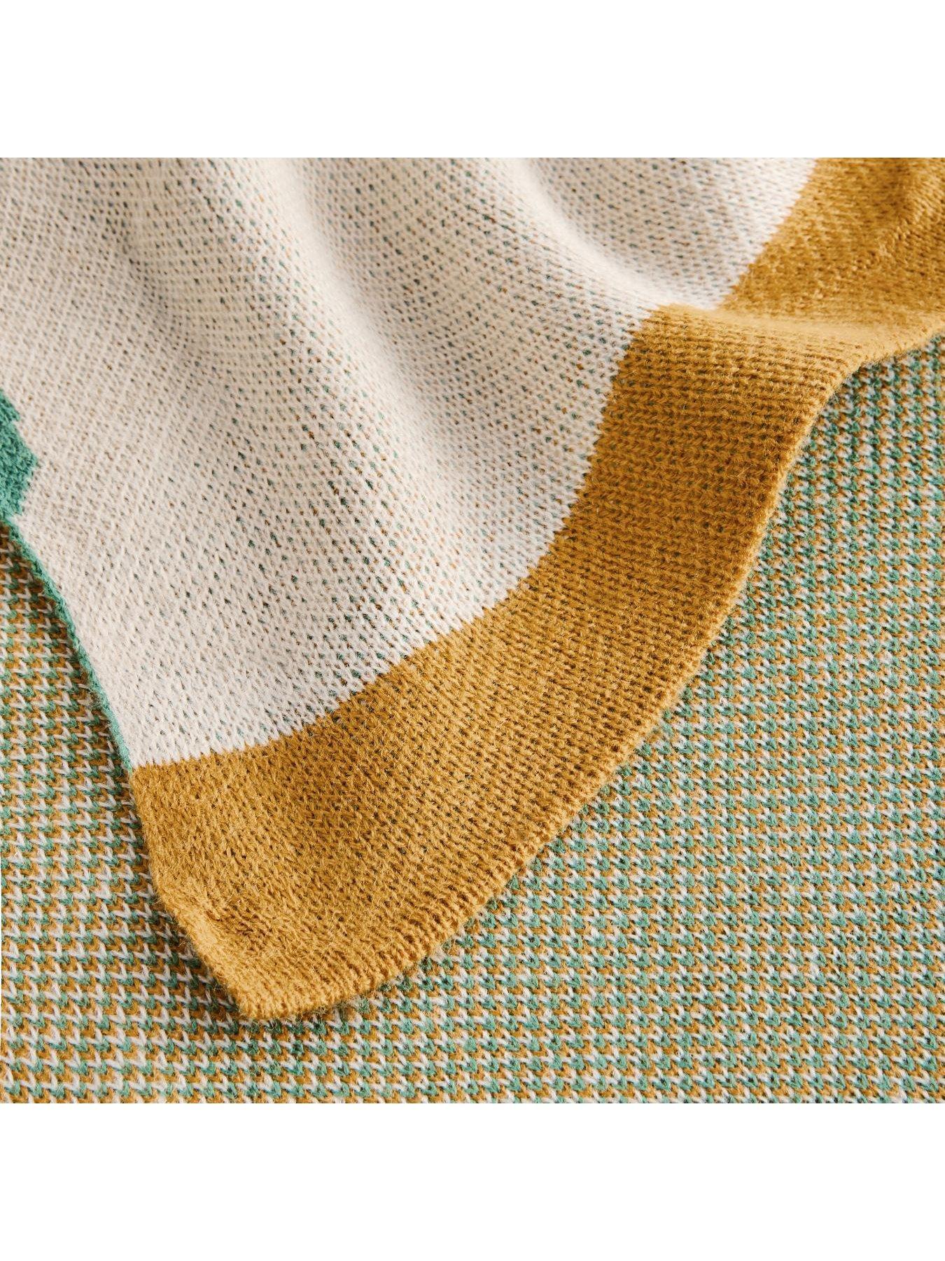 Image 5 of 6 of Made Ripple 130x180 Throw Teal