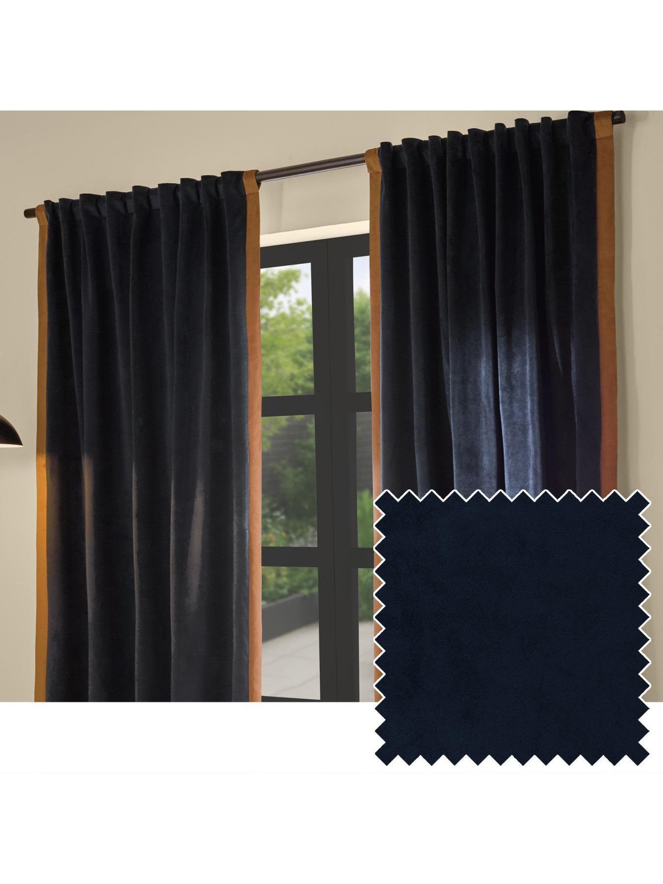 Image 4 of 5 of Made Audley Tab Top Curtains