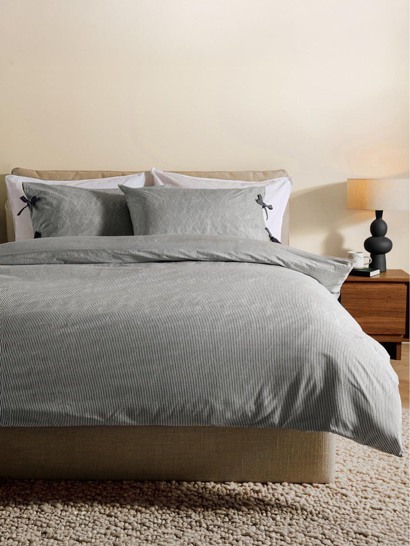 Made Ansel King Duvet Set Grey