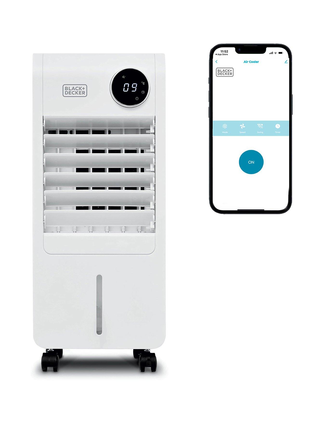Image 1 of 7 of Black & Decker Smart 6L Digital Air Cooler, App &amp; Remote Control, Portable