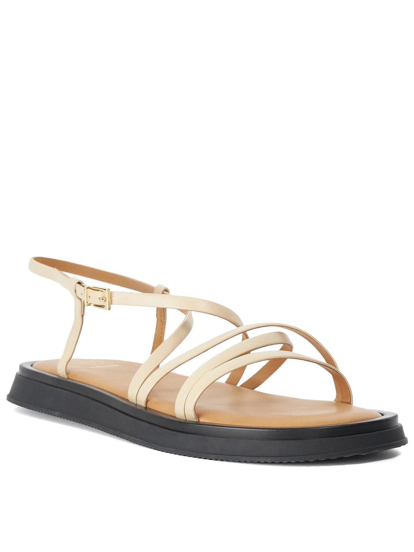 Image 1 of 4 of Dune London Laia Casual Sandals - Ecru