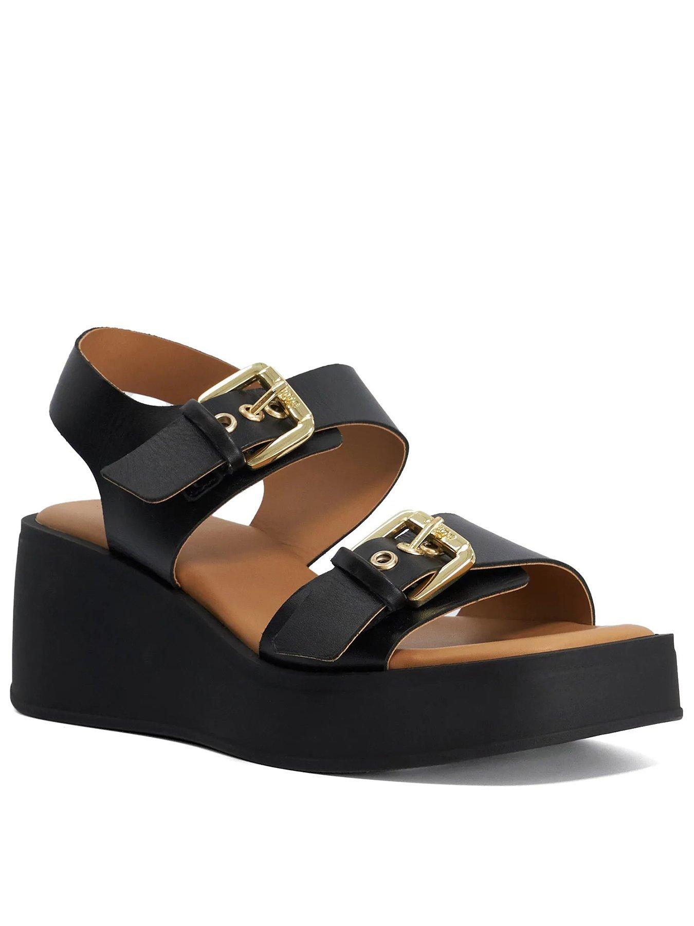 Dune London Karola Casual Sandals - Black