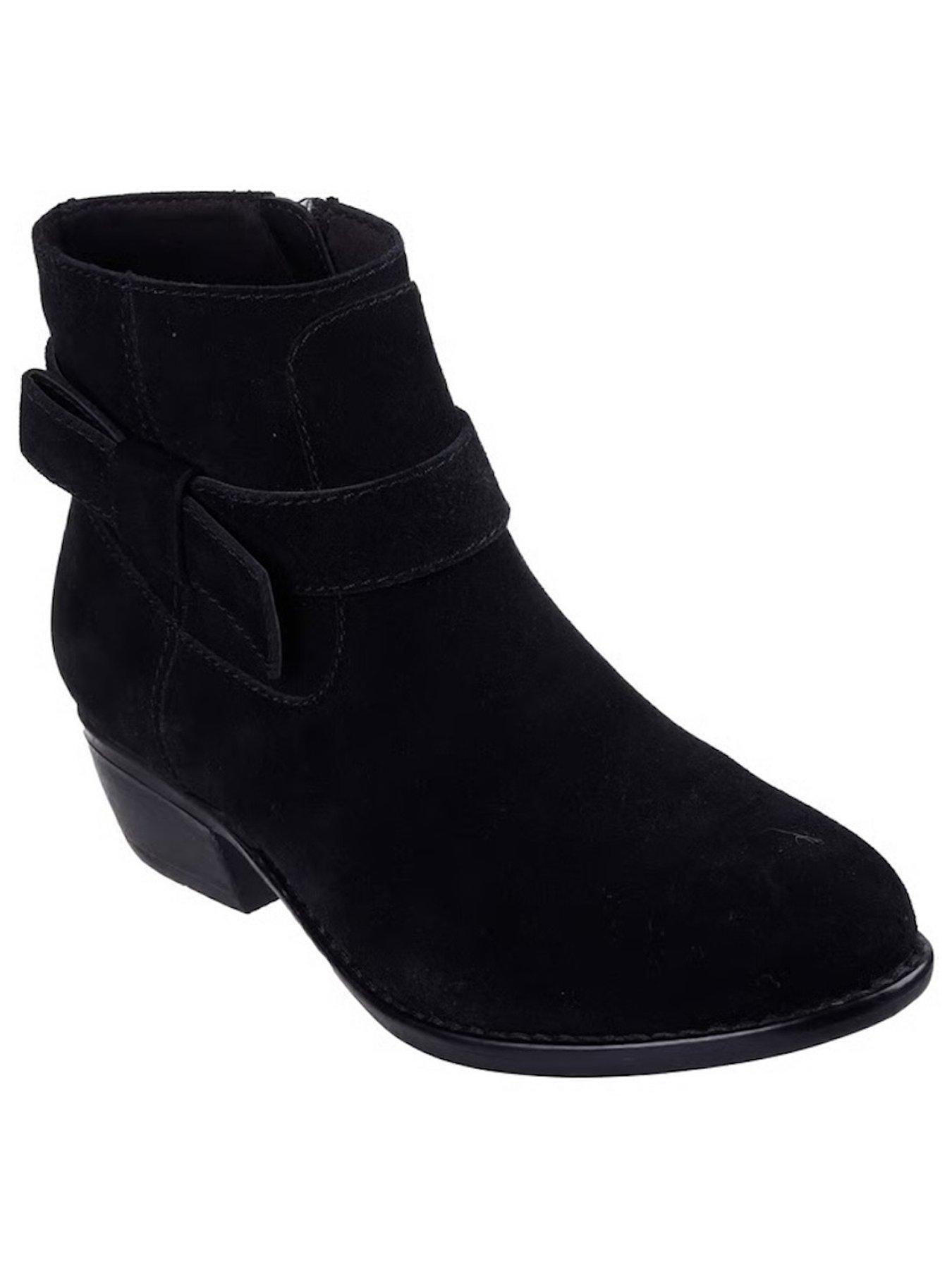 Image 2 of 6 of Skechers Texas Rodeo Night Chelsea Pull On Bootie W/ Memory Foam - Black Suded/gore