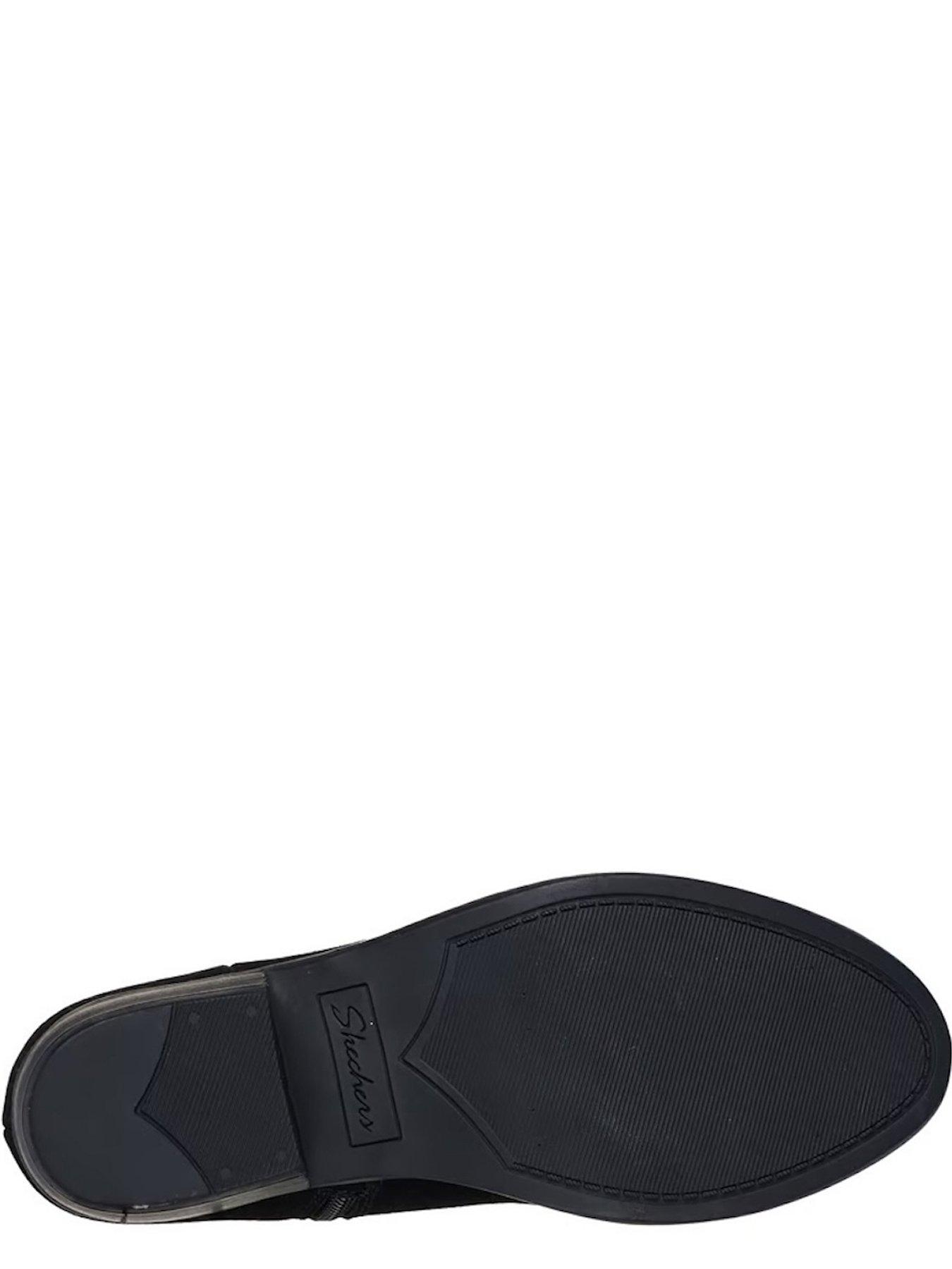 Image 4 of 6 of Skechers Texas Rodeo Night Chelsea Pull On Bootie W/ Memory Foam - Black Suded/gore
