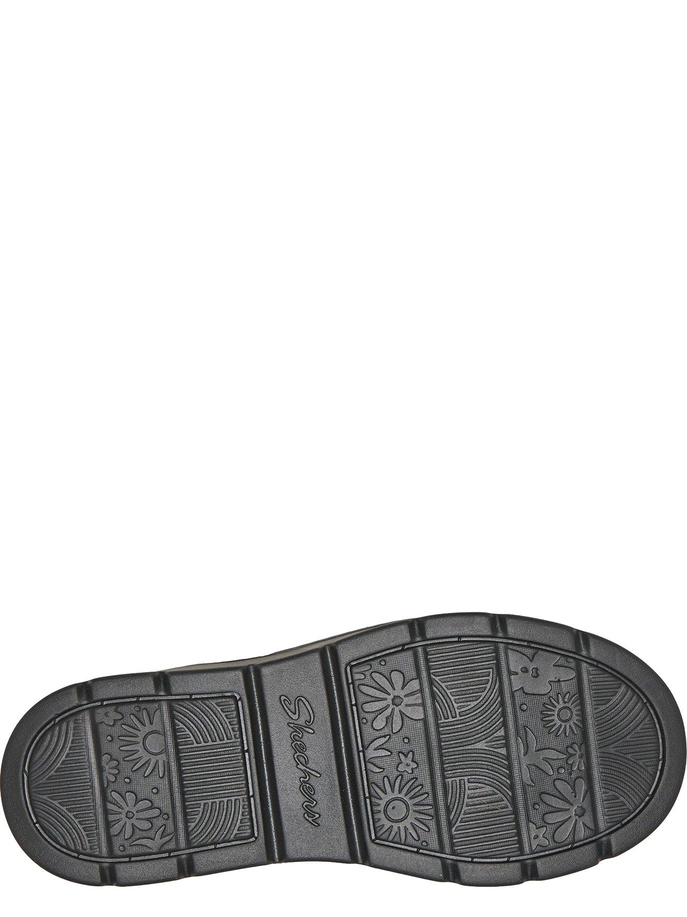 Image 4 of 6 of Skechers BOBS Keepsakes Cosy Fest Faux Shearling Mule Slippers - Black