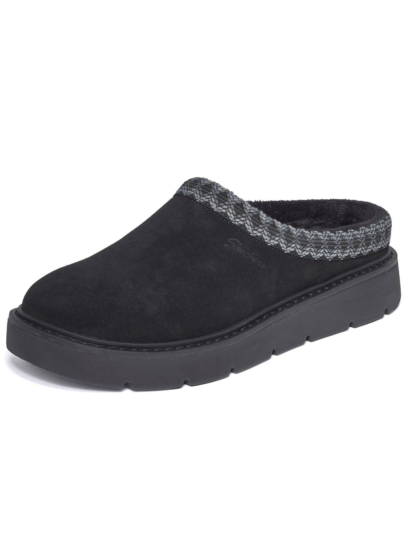 Image 5 of 6 of Skechers BOBS Keepsakes Cosy Fest Faux Shearling Mule Slippers - Black