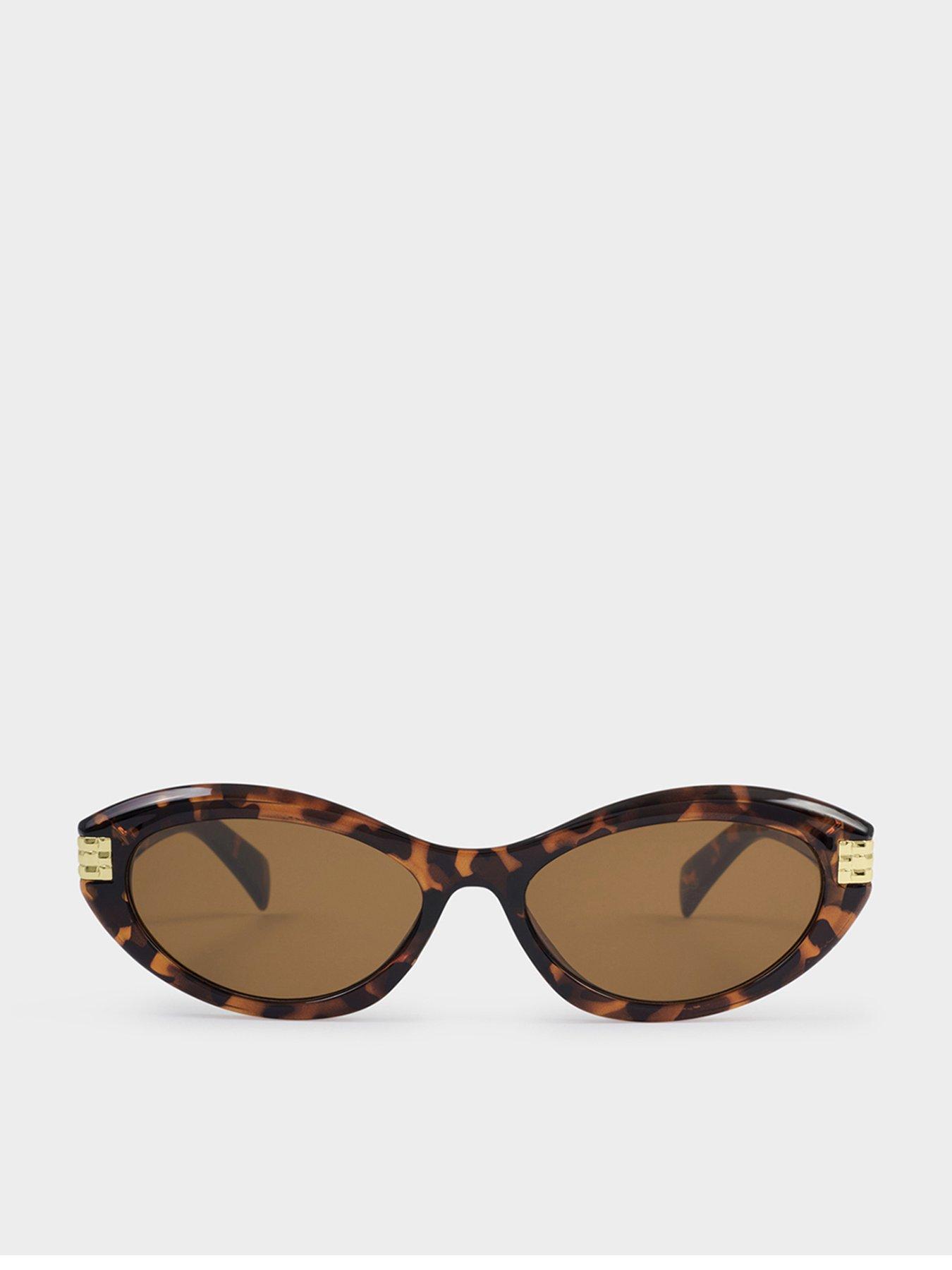 Katie Loxton Bordeaux Sunglasses , Dark Tortoiseshell , 4.2cm X 14.4cm X 13.8cm