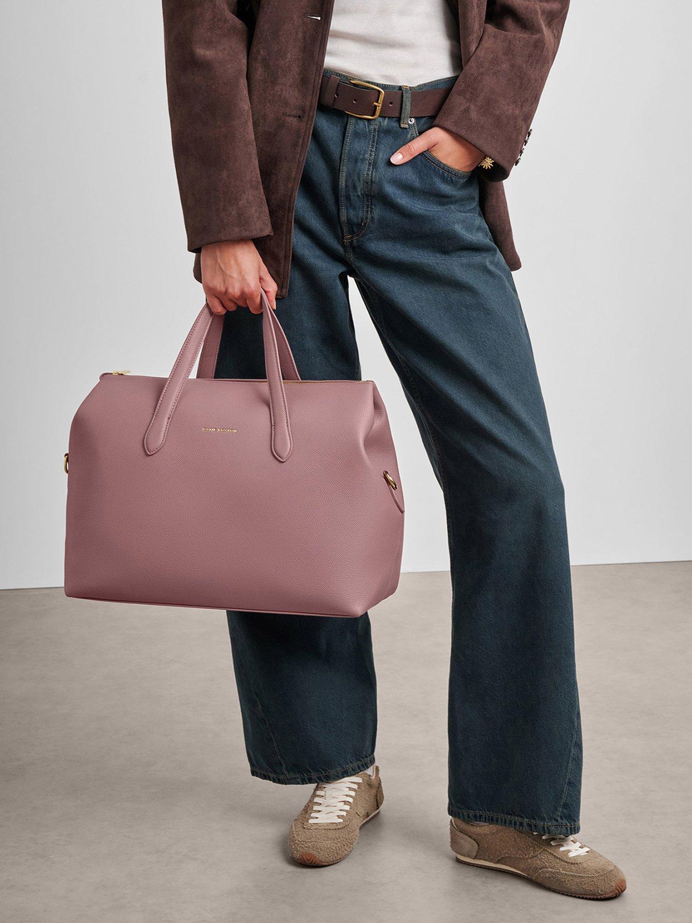 Image 2 of 6 of Katie Loxton Milan Cabin Bag- Deep Rose