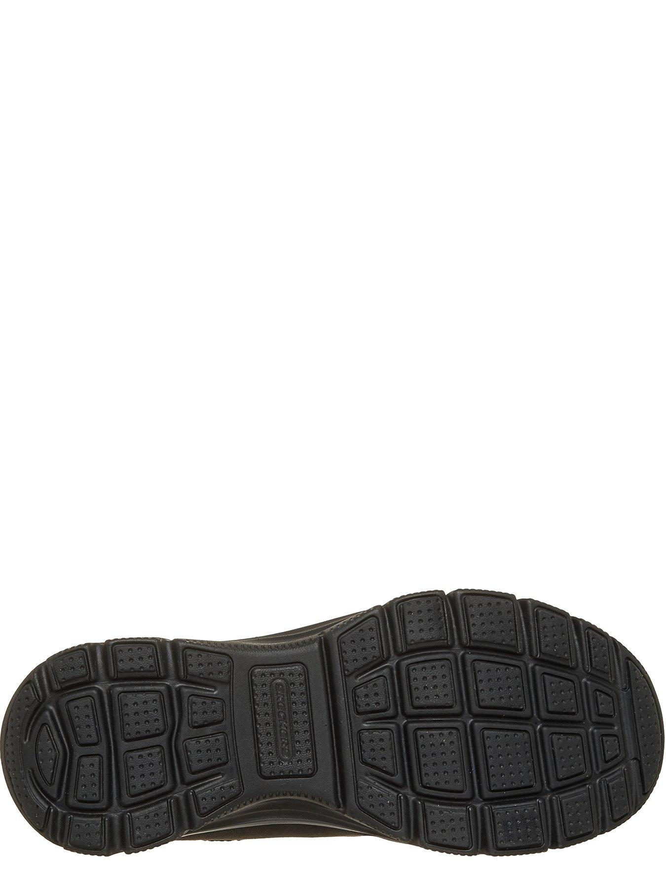 Image 4 of 5 of Skechers Women's Easy Going Cozy Weather 4 Slip Ins Fold Over Sweater Boots with Perform Tex - Black