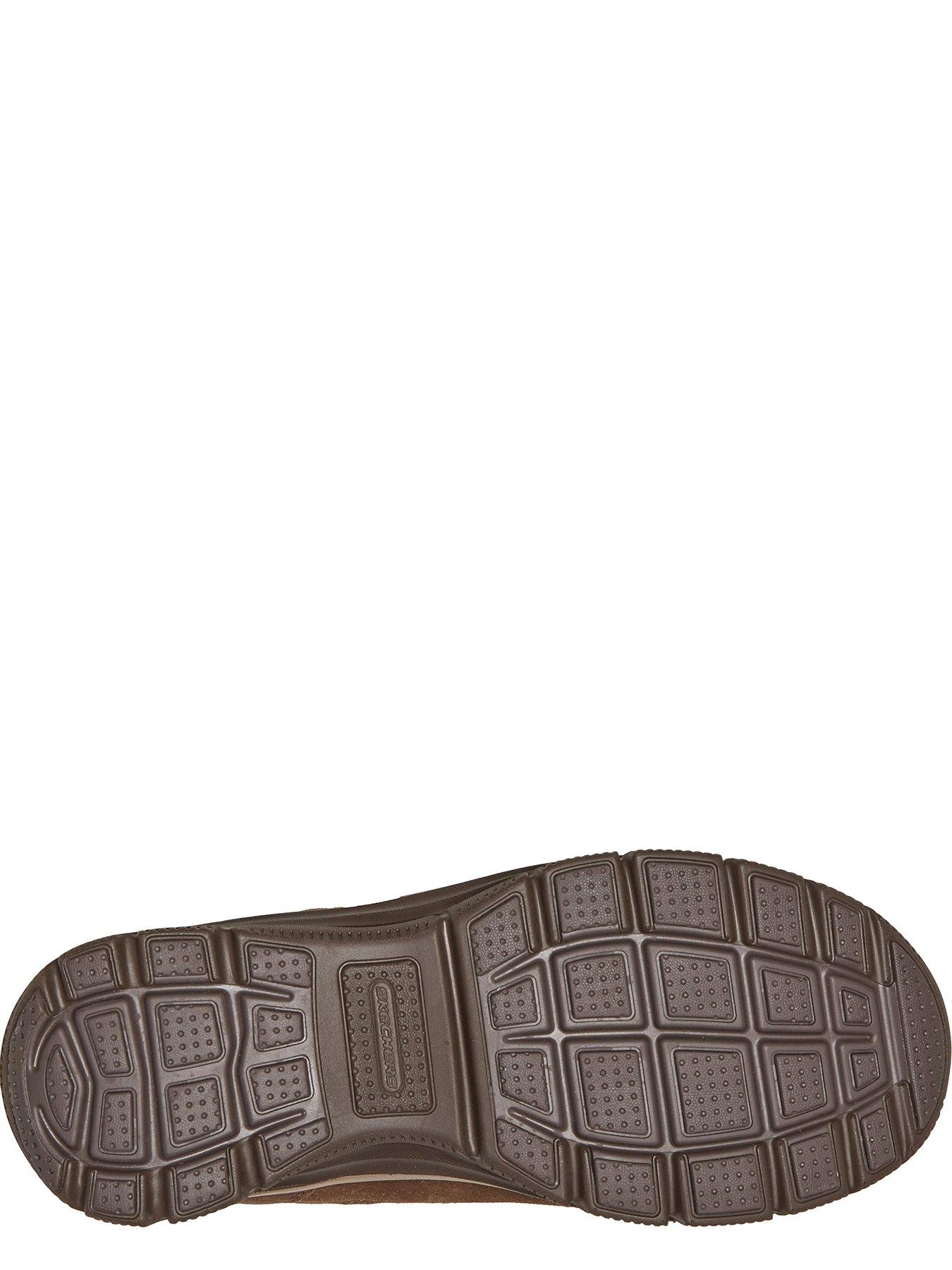 Image 4 of 6 of Skechers Easy Going Gentle Winter Slip-ins Buckle Bootie W/air-cooled Mf - Chocolate Suede/faux Fur