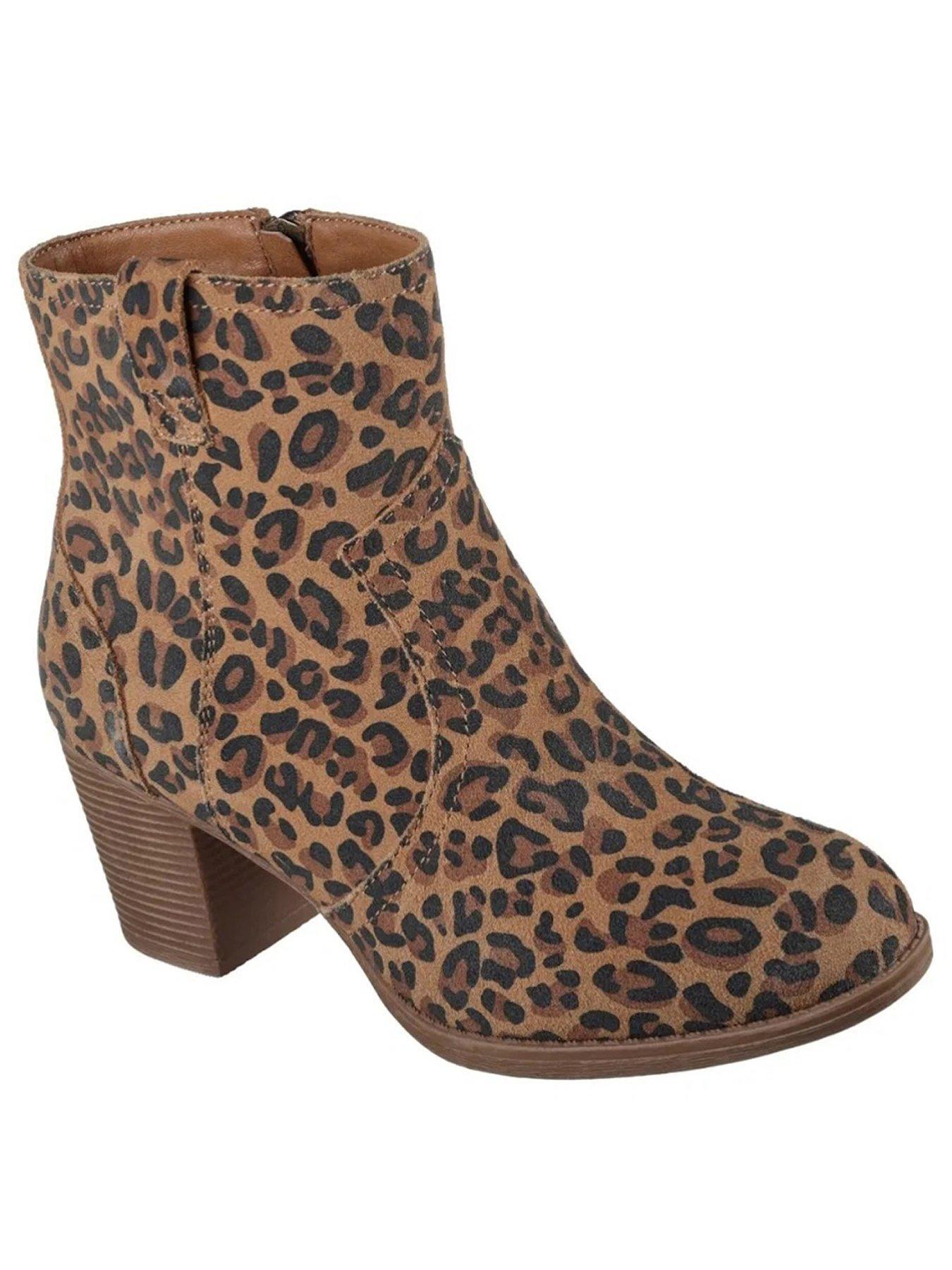 Image 2 of 5 of Skechers Taxi Western Way - Mush , Lpd - Leopard Textile