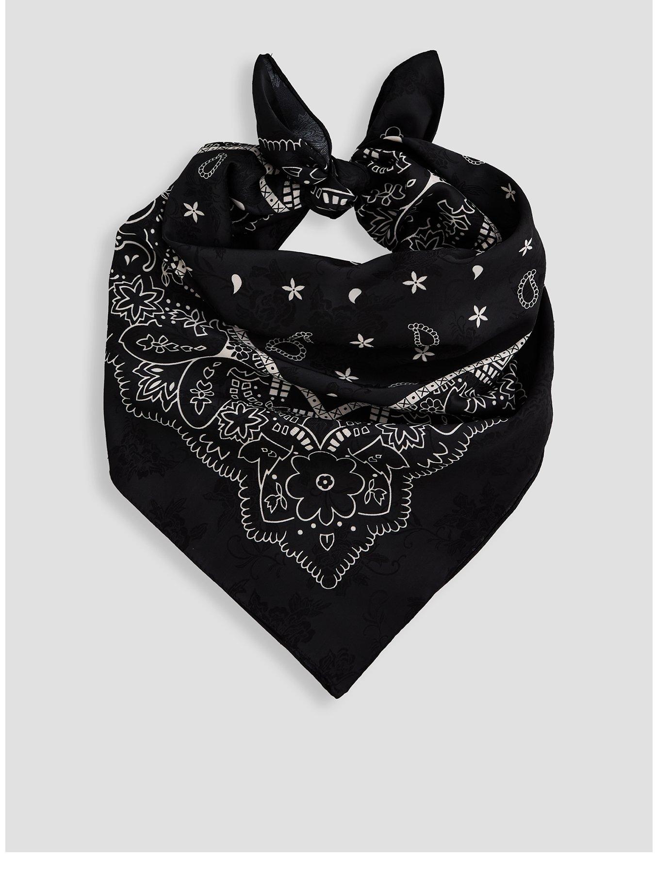 The Very Collection Paisley Satin Scarf