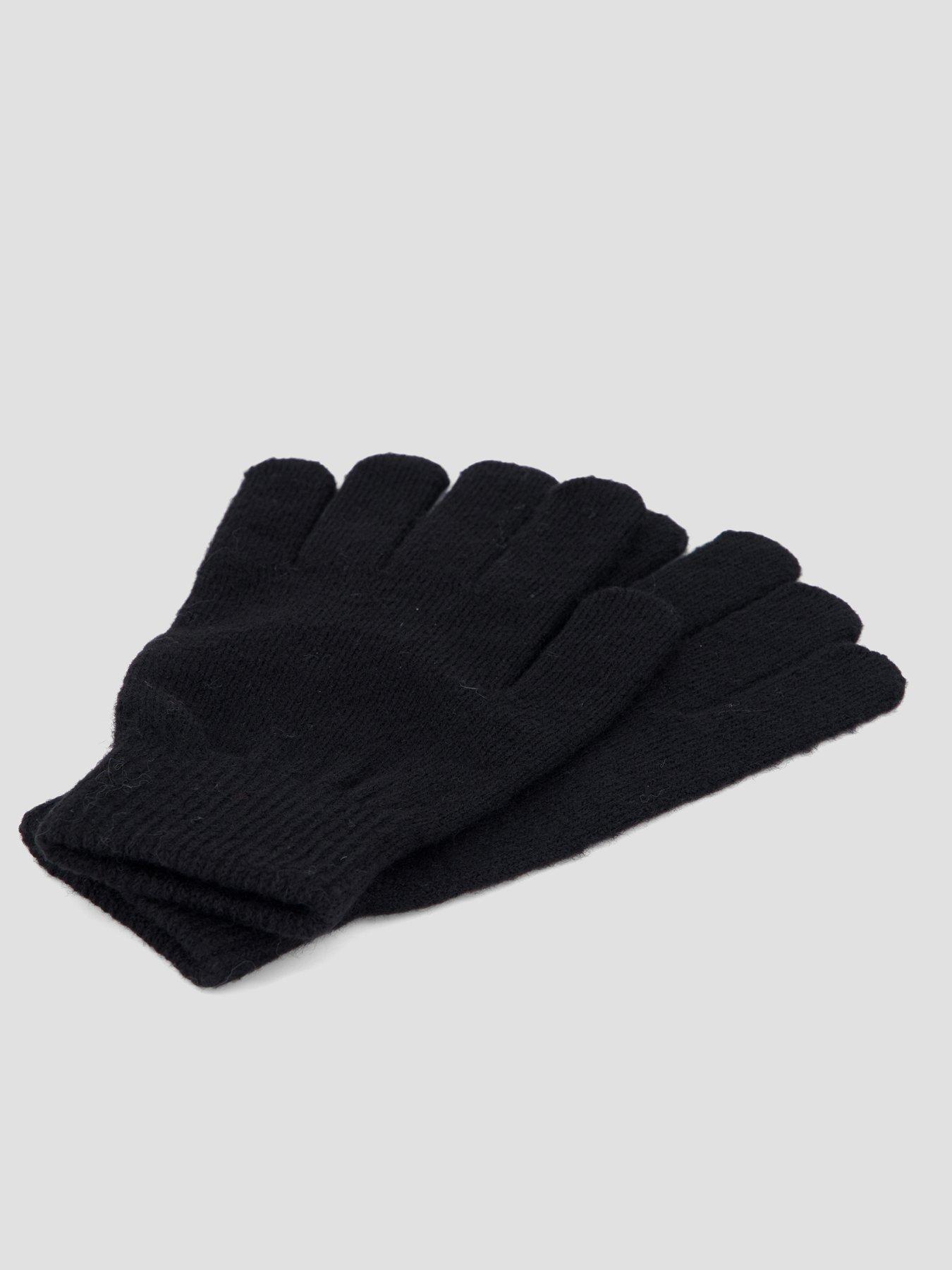 Image 4 of 6 of The Very Collection Womens 2 Pack Ribbed Cuff Knit Gloves - Multi