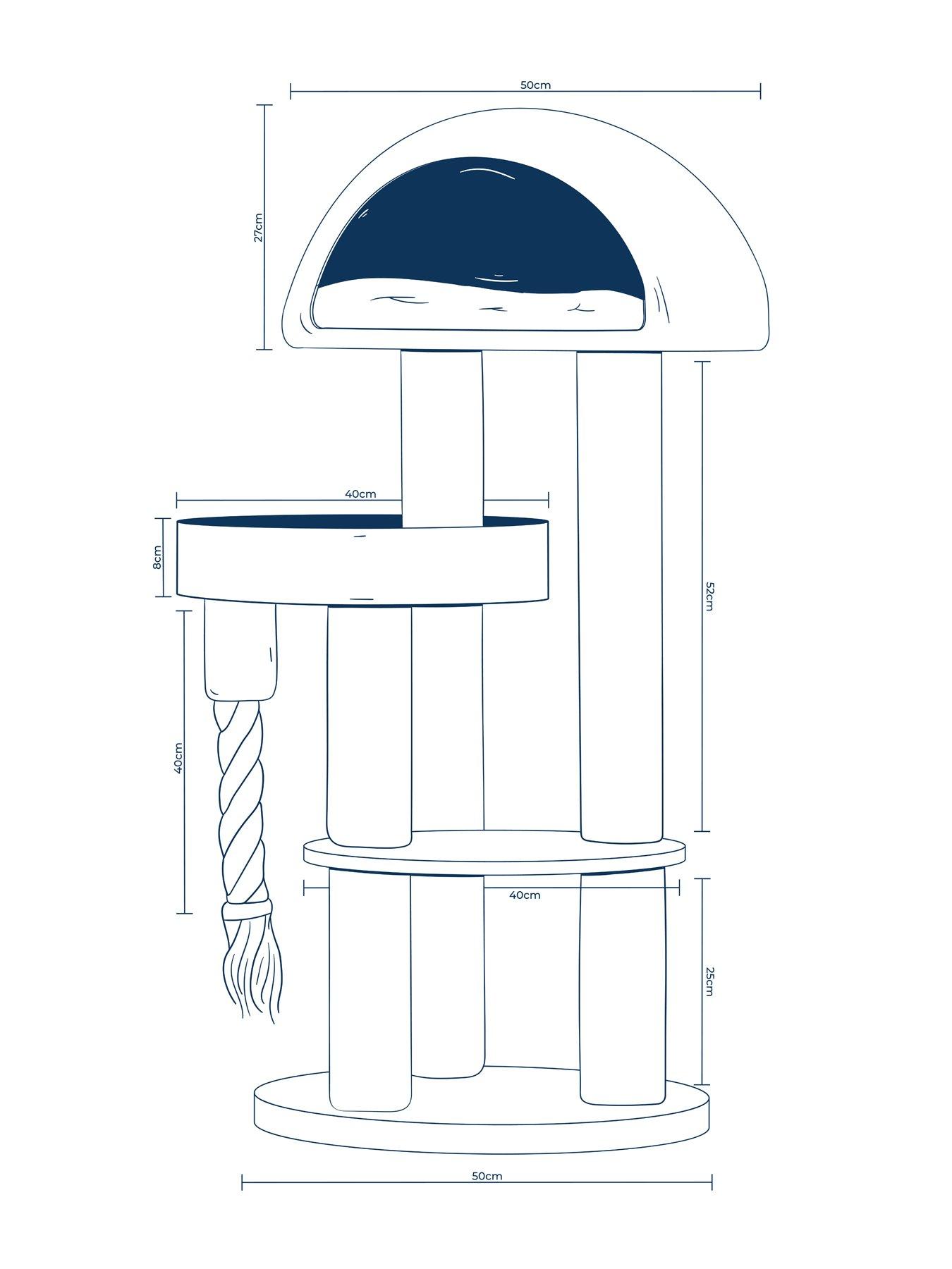 Image 3 of 3 of Lords and Labradors Lords Helsinki The Dome Cat Tree