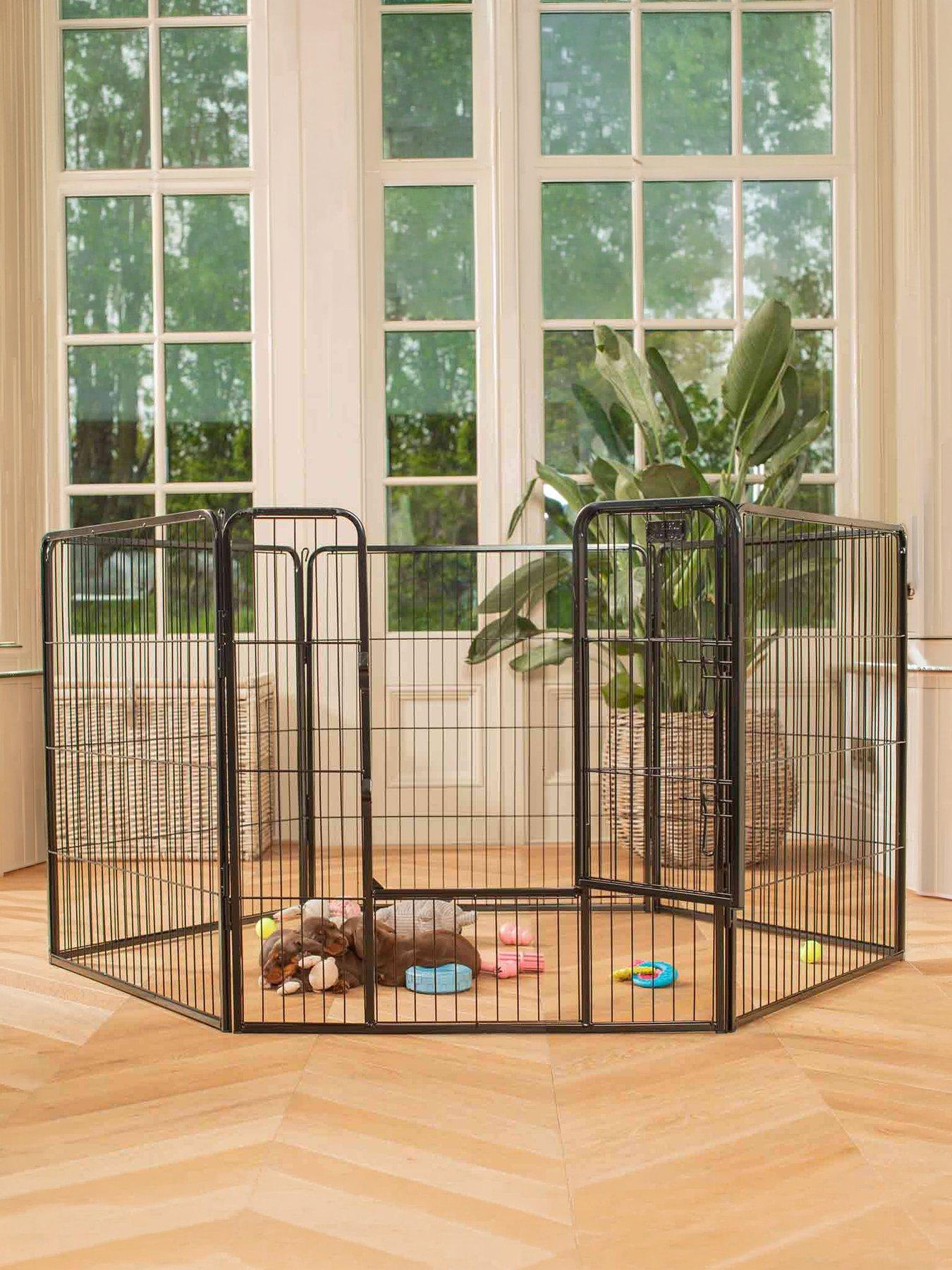 Lords and Labradors 80cm High Metal Puppy Play Pen