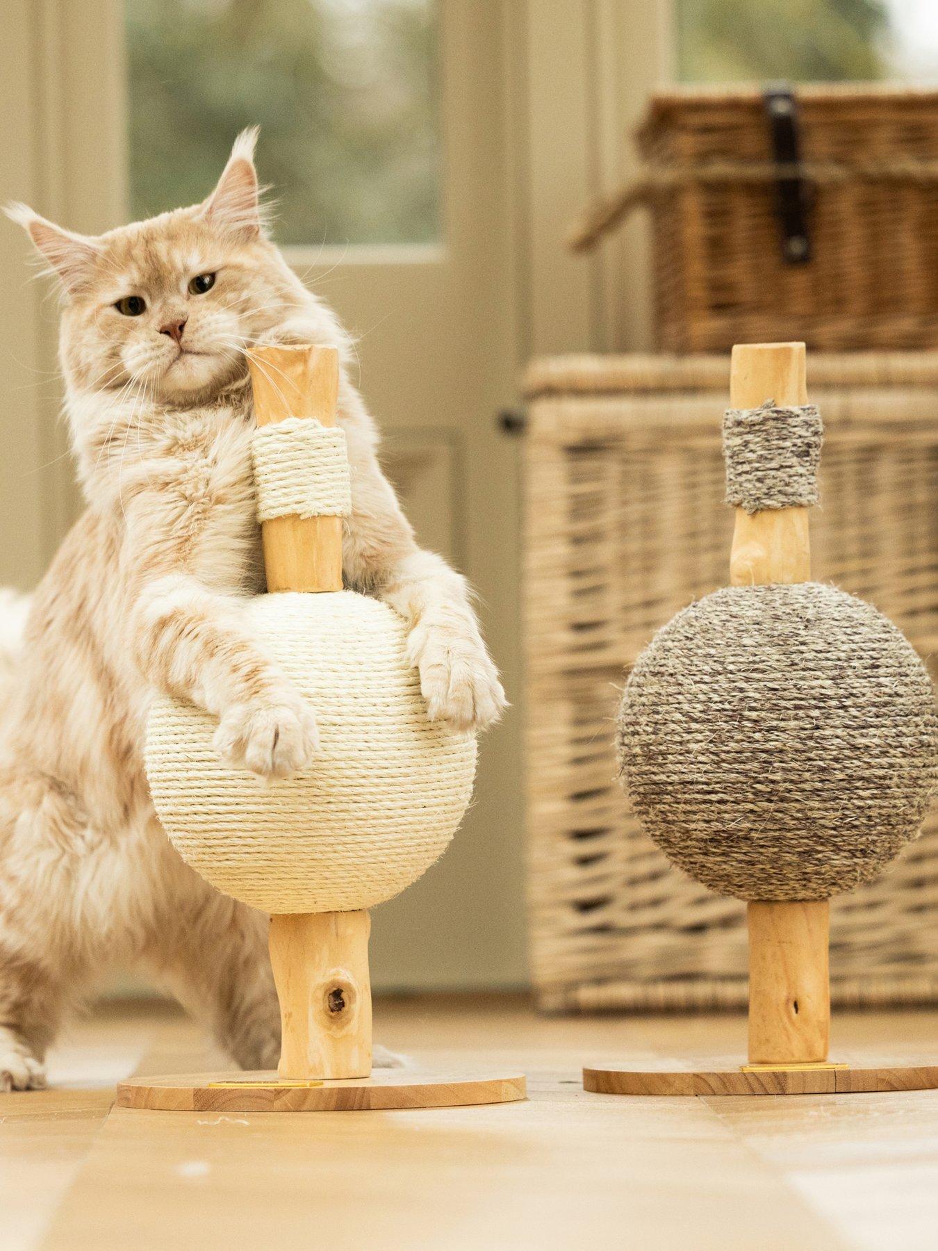 Image 1 of 3 of Lords and Labradors Lords Helsinki The Ball Ivory Cat Scratch Post