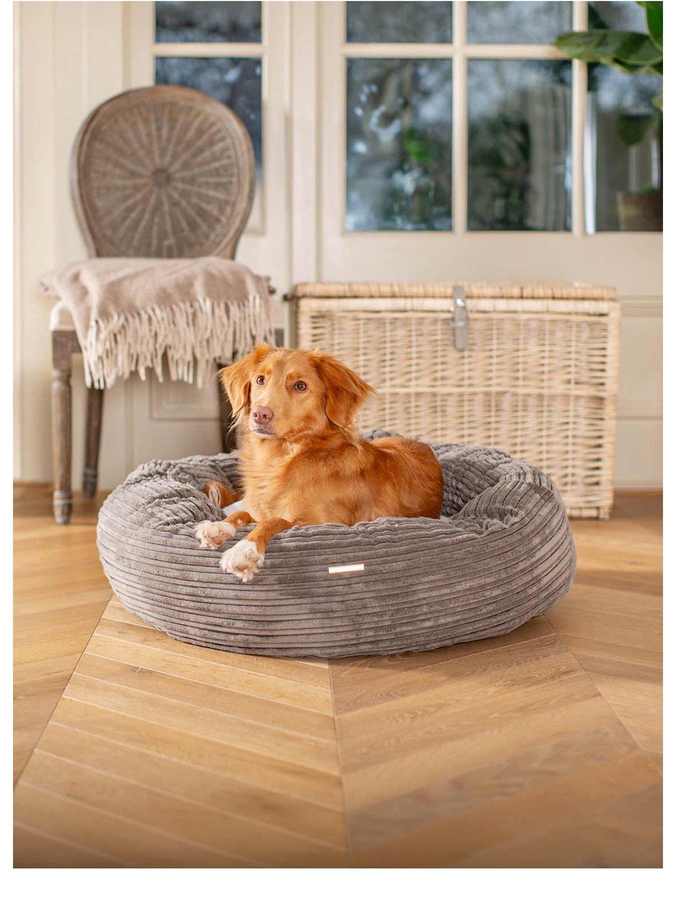 Lords and Labradors L&L Donut Bed w/inner Dark Grey L