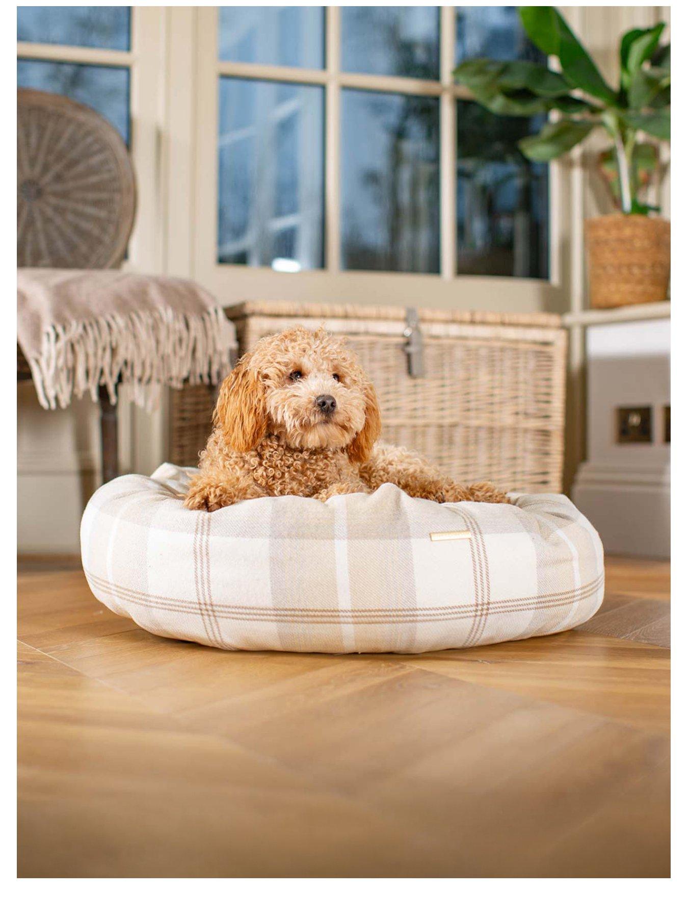Lords and Labradors L&L Donut Bed w/inner Balmoral Natural L