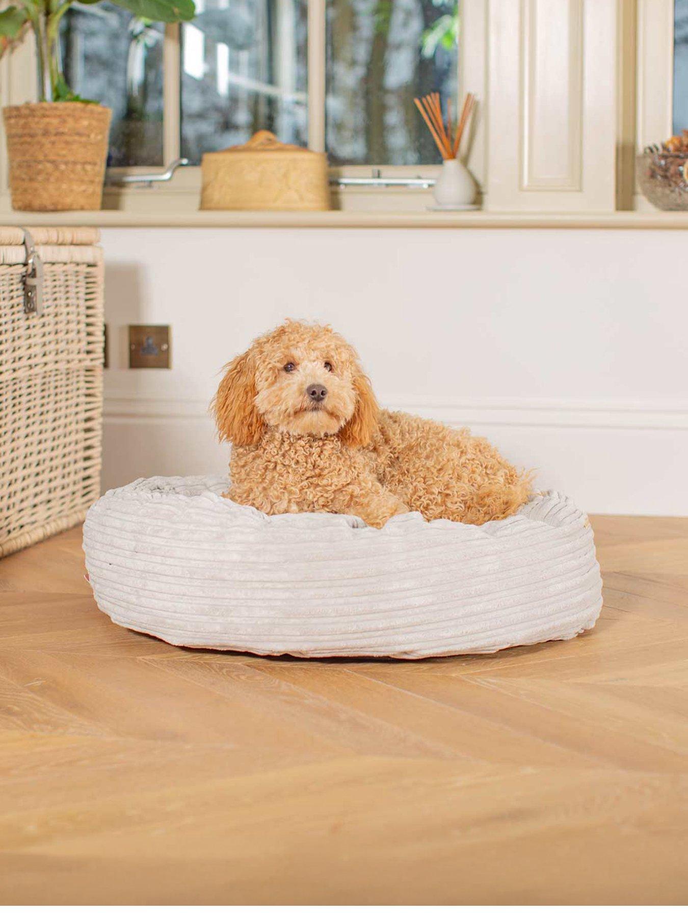 Lords and Labradors L&L Donut Bed w/inner Light Grey L