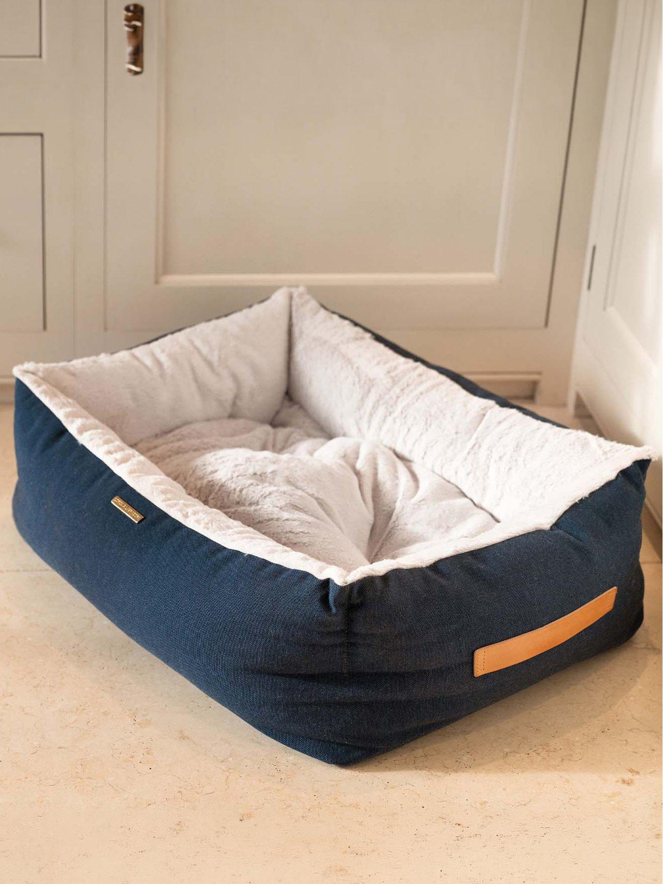 Lords and Labradors L&L Twill Box Bed including inner Denim L